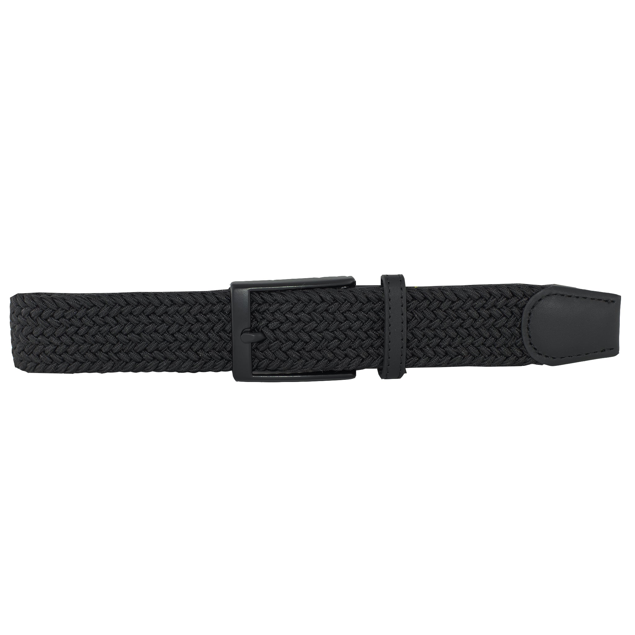 Braided Web Belt Black