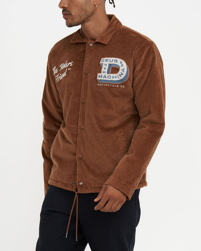 Riders Friend Coach Jacket Tan