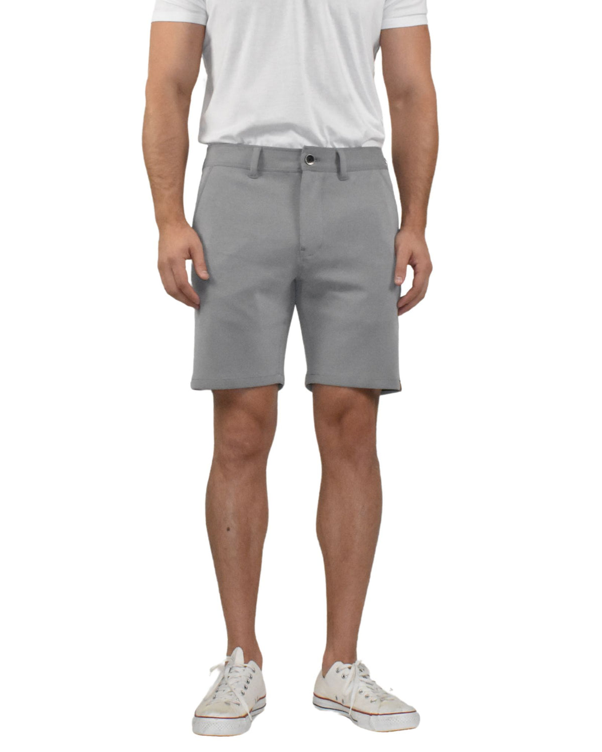 Later On Chino Short Concrete