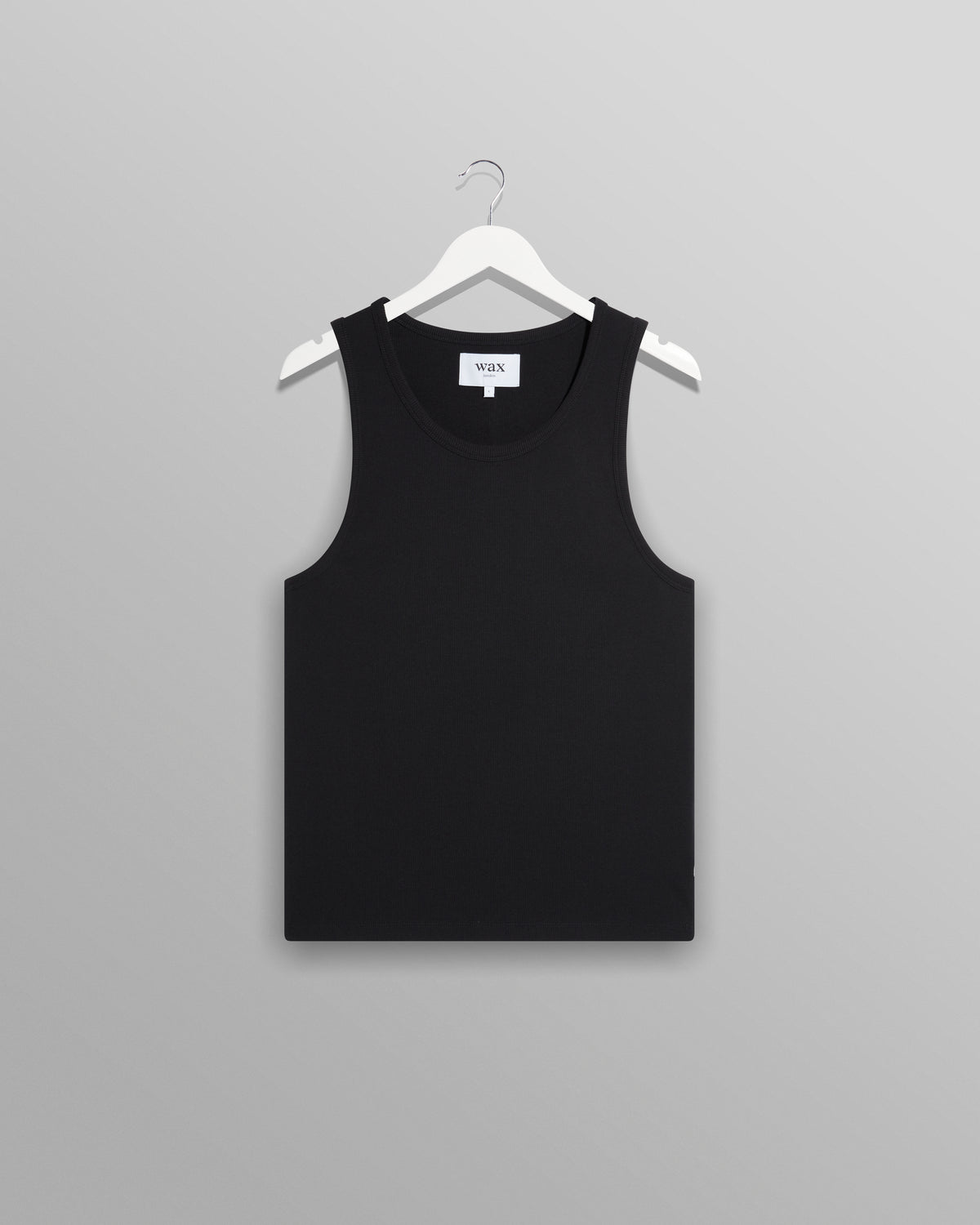Montague Rib Knit Vest Black