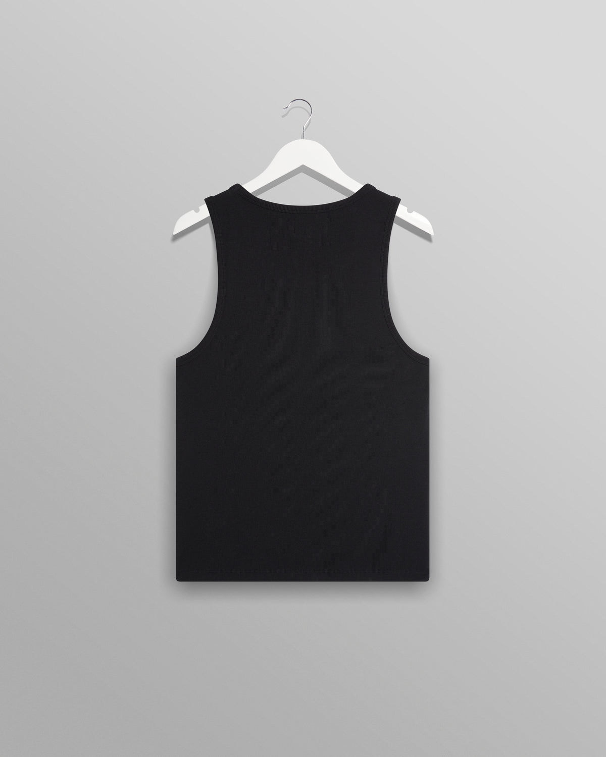 Montague Rib Knit Vest Black