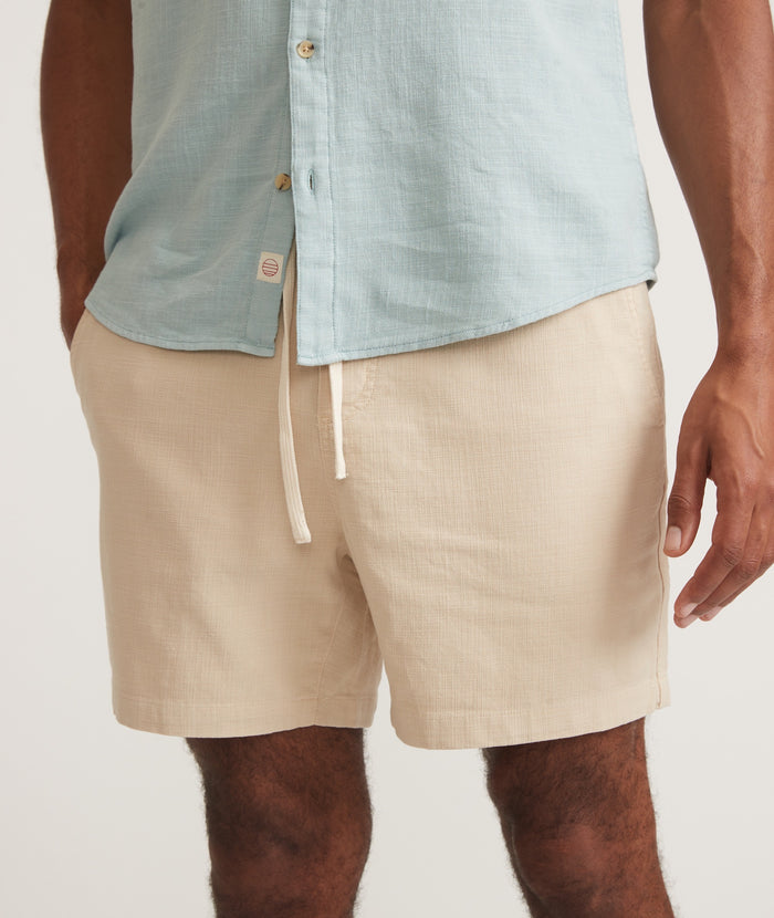 Saturday Stretch Selvage Short 6"