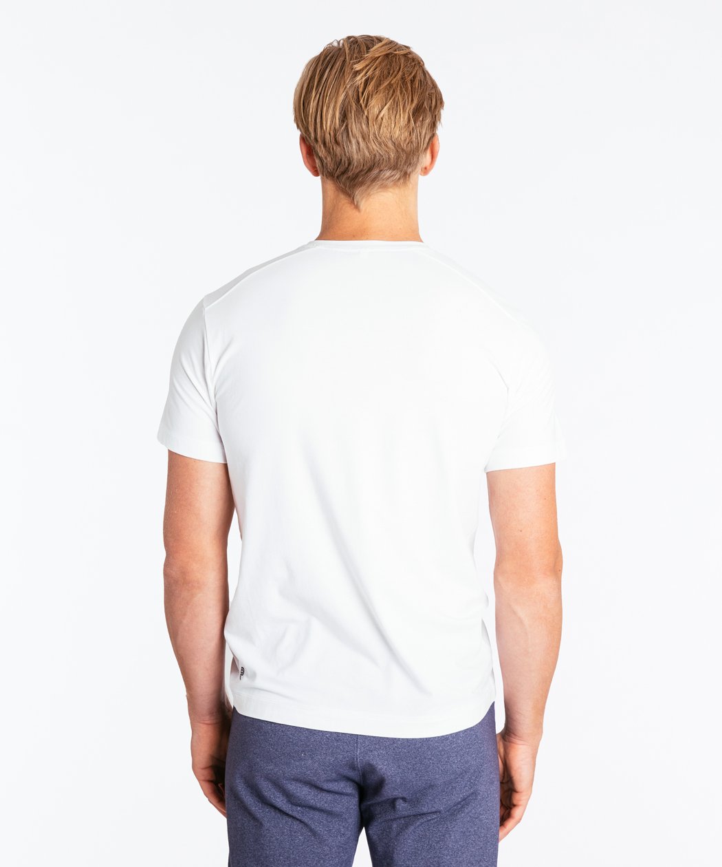 Go-To V Tee White