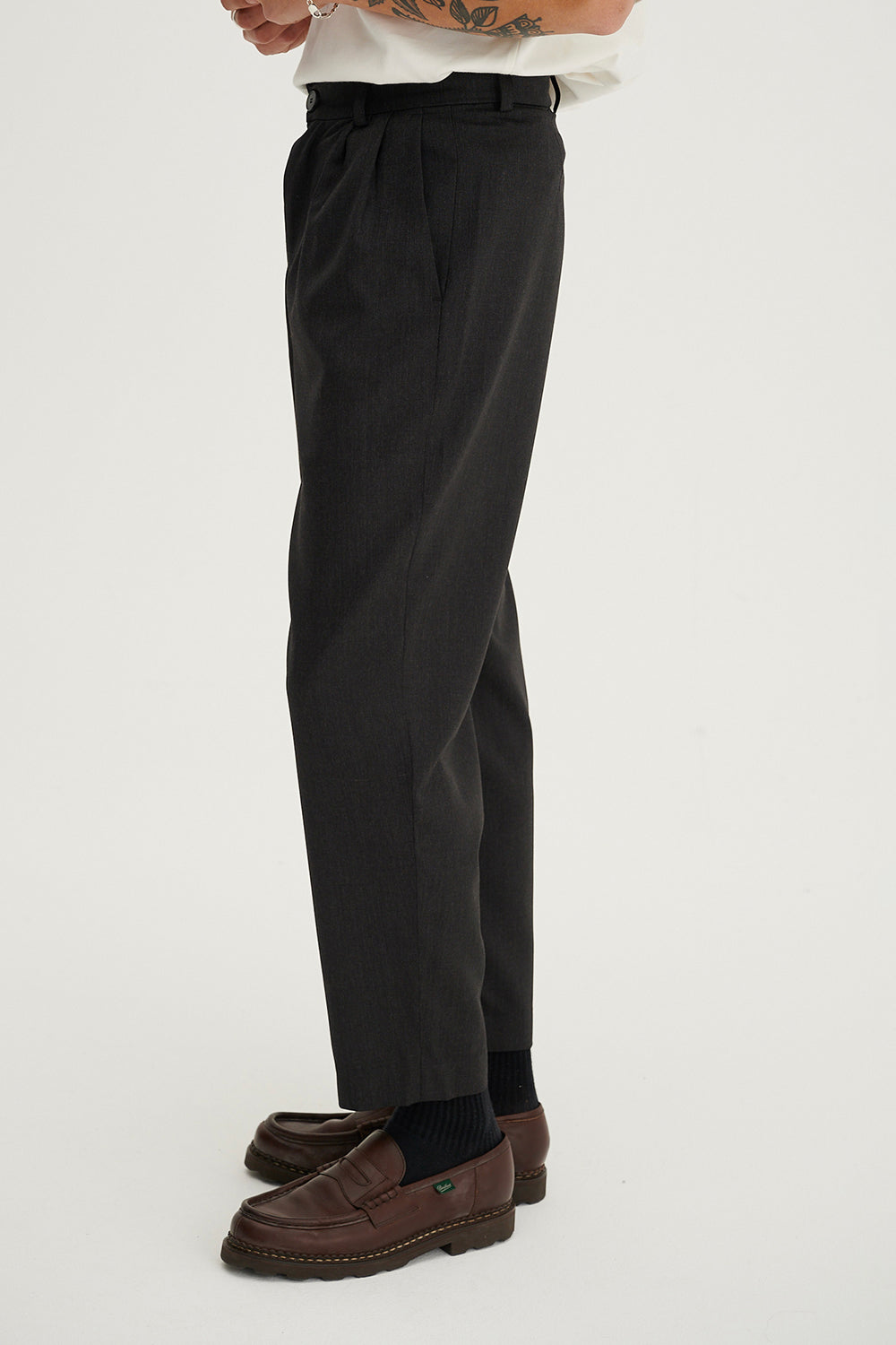 Cambridge Wool Pant Anthracite