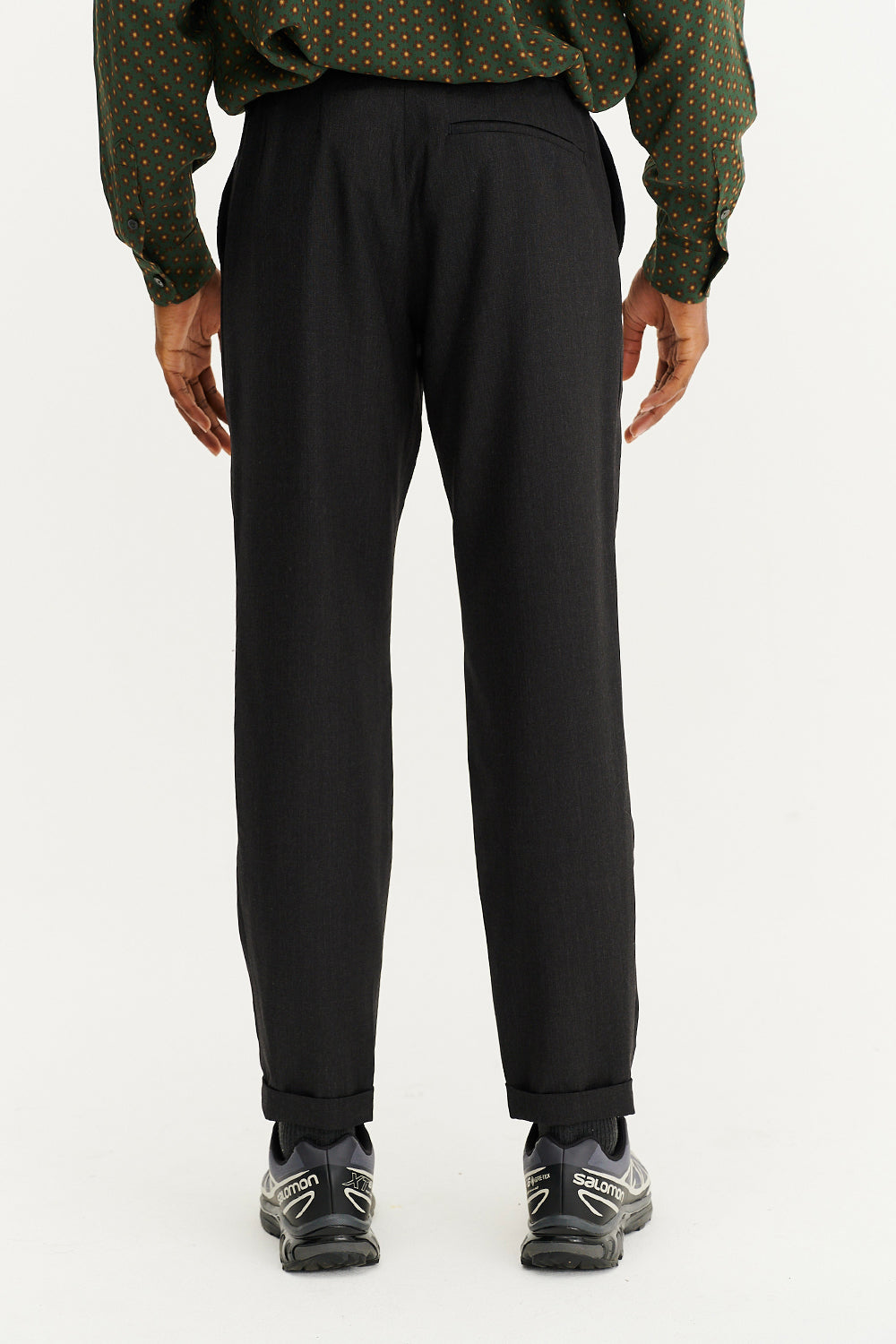 Sienna Tropical Wool Pant Anthracite
