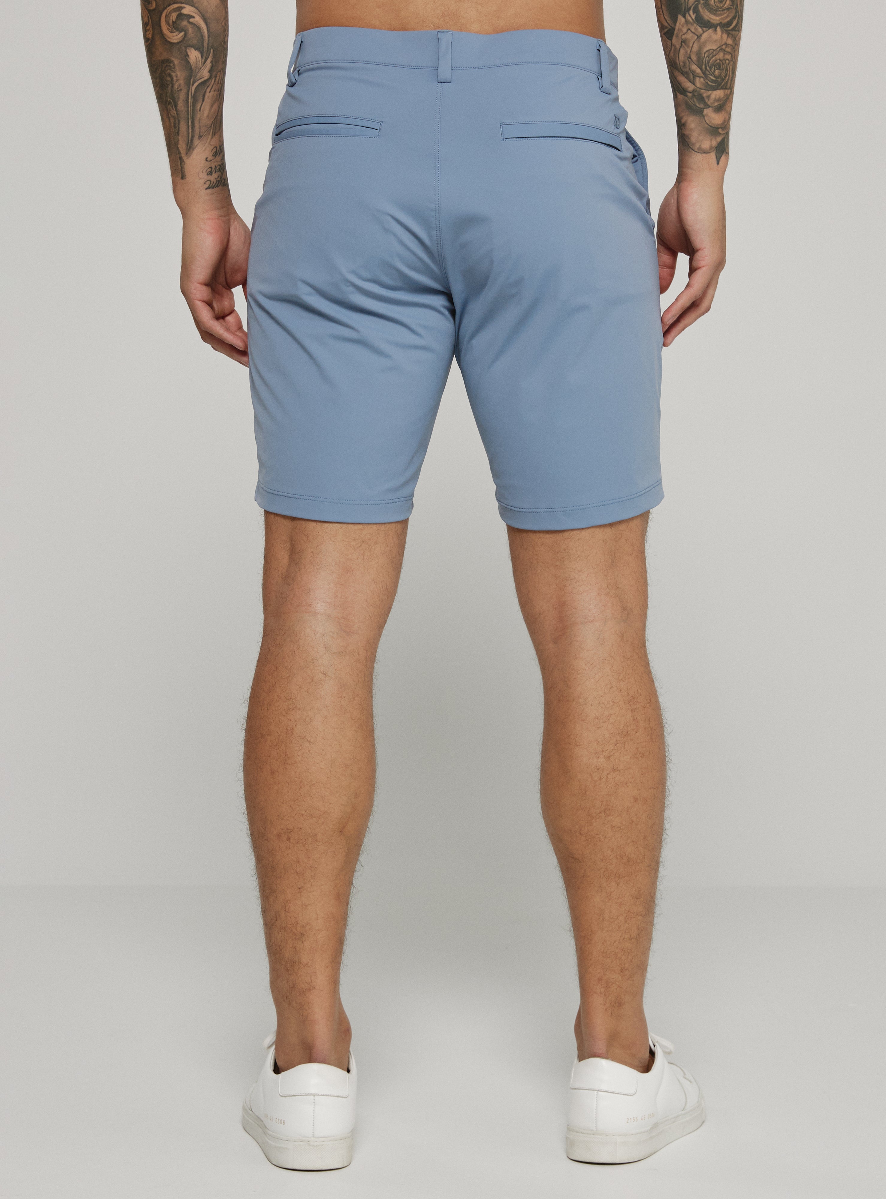 Zuma Short - 8" Stone Blue