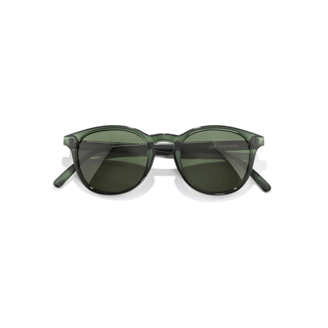 nanaꨄ Yuba Polarized Sunglasses - Deep Green Forest