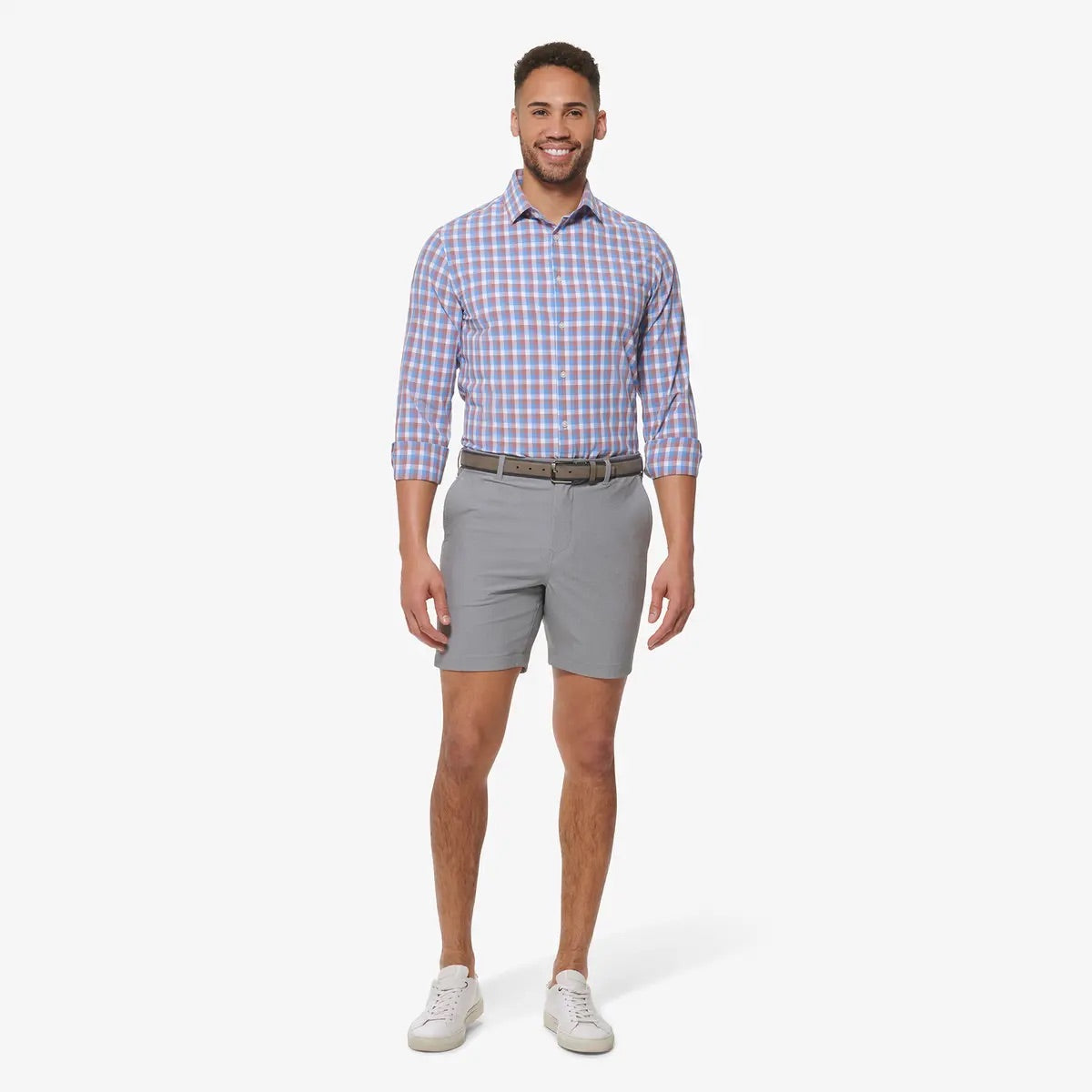Leeward Long Sleeve Shirt - Provence Multi Plaid Provence Multi Plaid