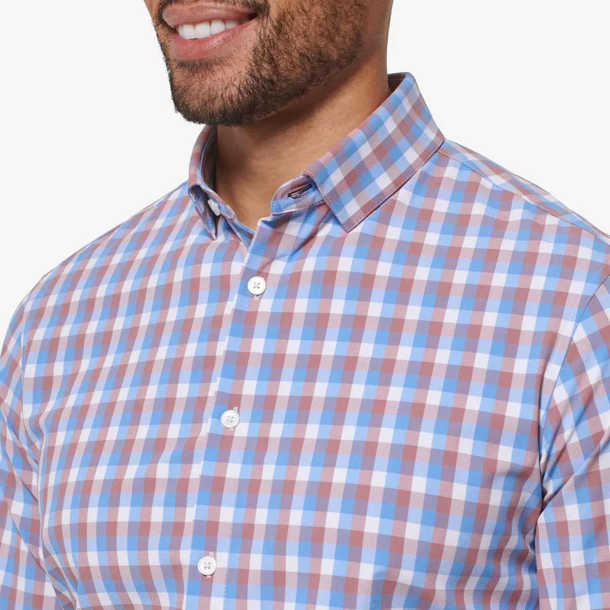 Leeward Long Sleeve Shirt - Provence Multi Plaid Provence Multi Plaid