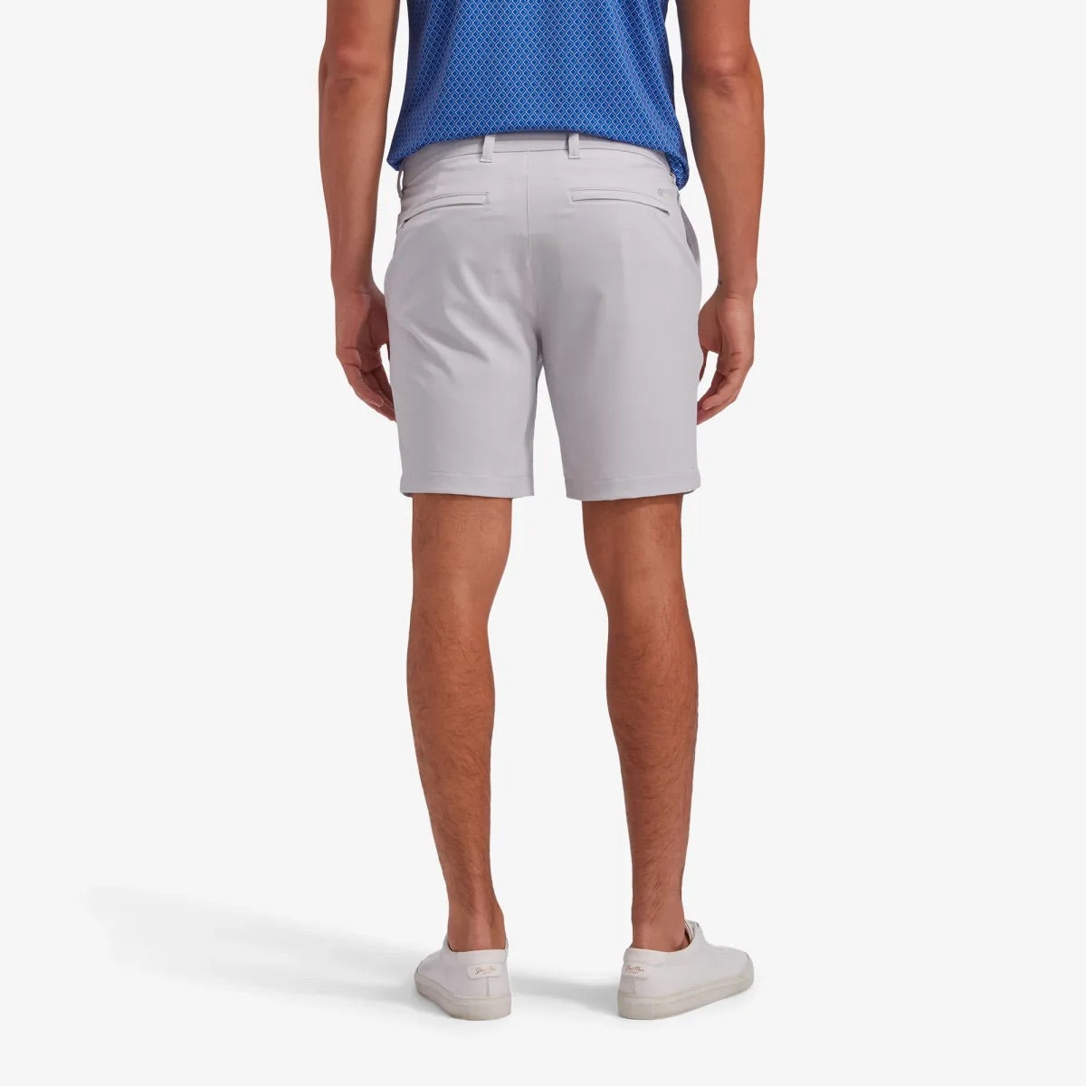 Helmsman Short 8" Light Gray Solid