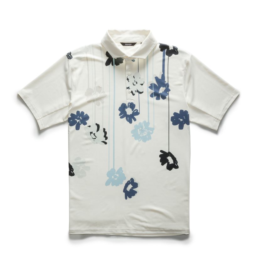 Taylor Recycled Floral Drip Snow White