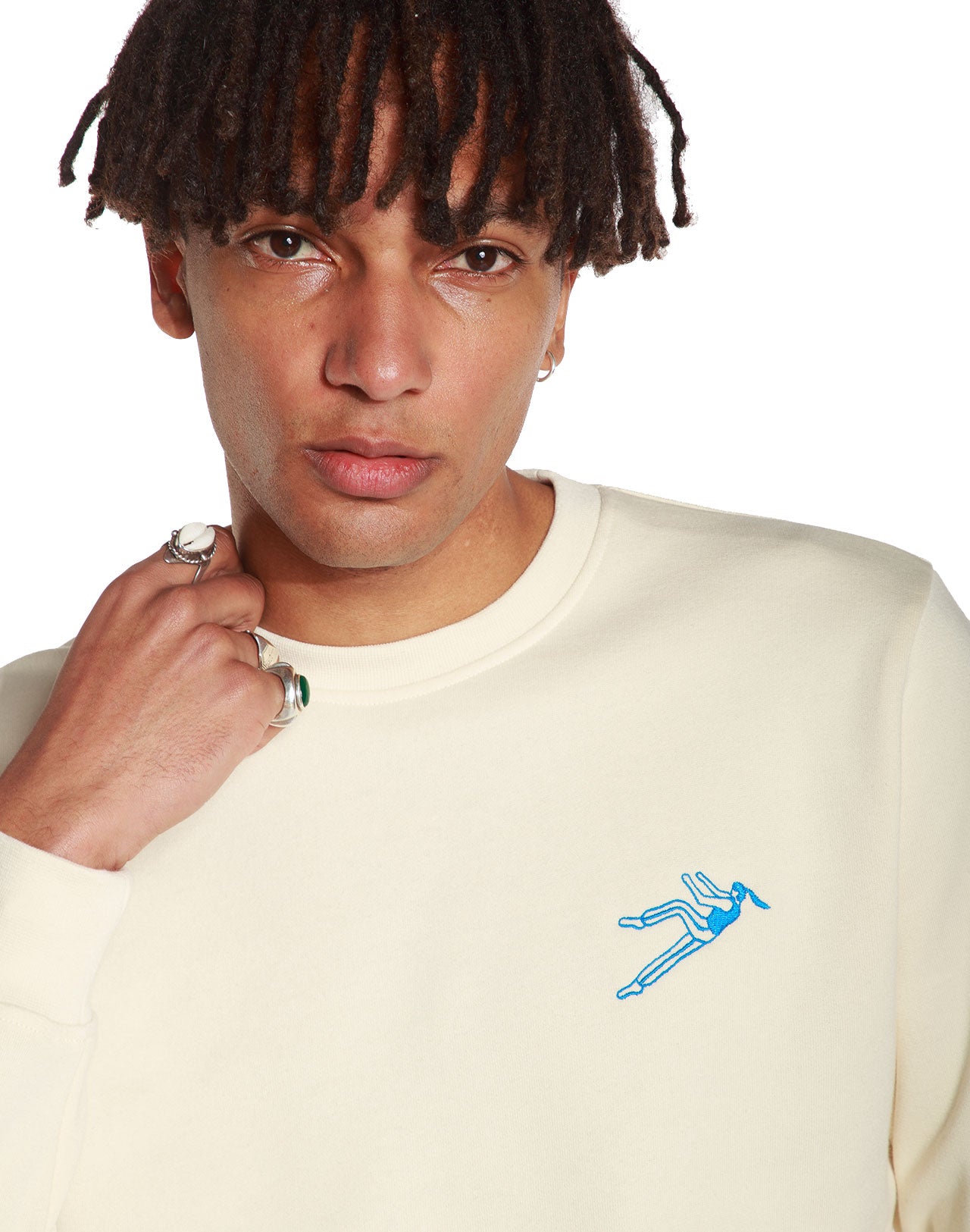 Climb Crewneck Sweatshirt Ivory