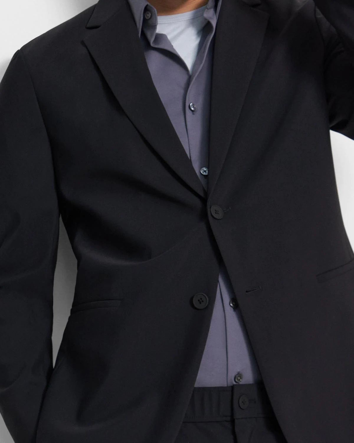 Clinton Blazer in Precision Ponte Black