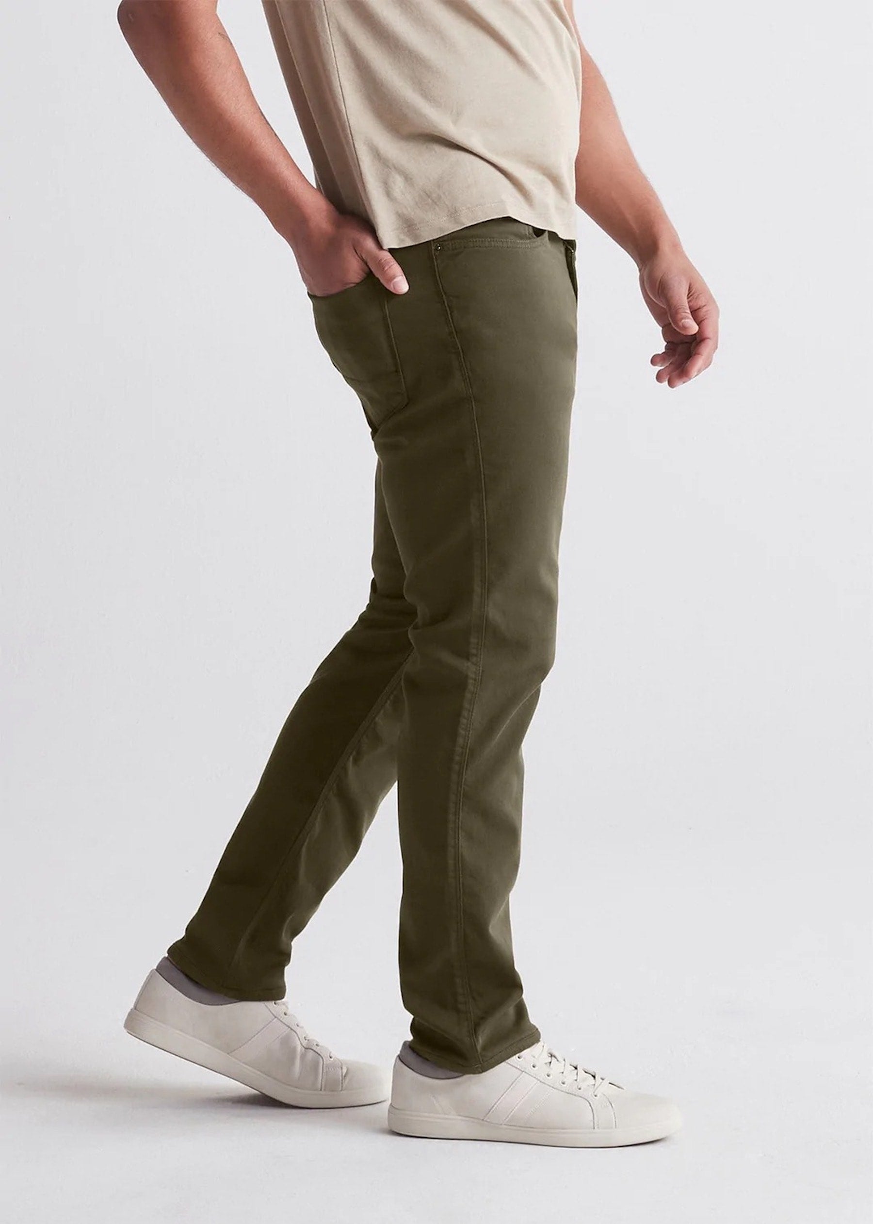 No Sweat Pant Relaxed Taper - Army Green