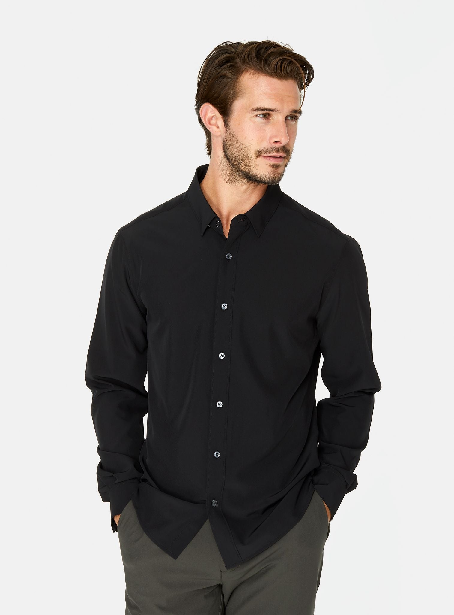 Liberty Long Sleeve Shirt Black