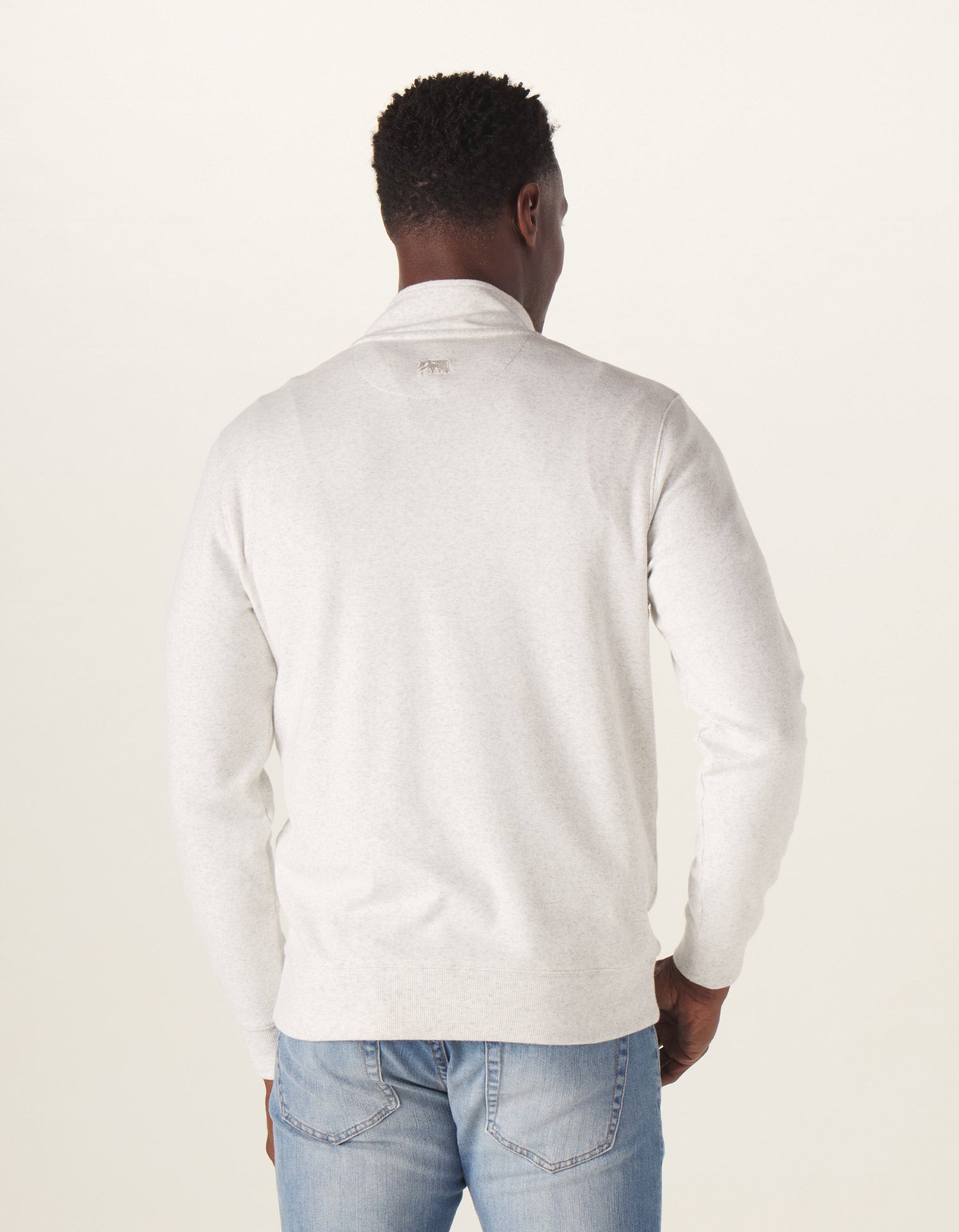 Puremeso Weekend Quarter Zip Stone