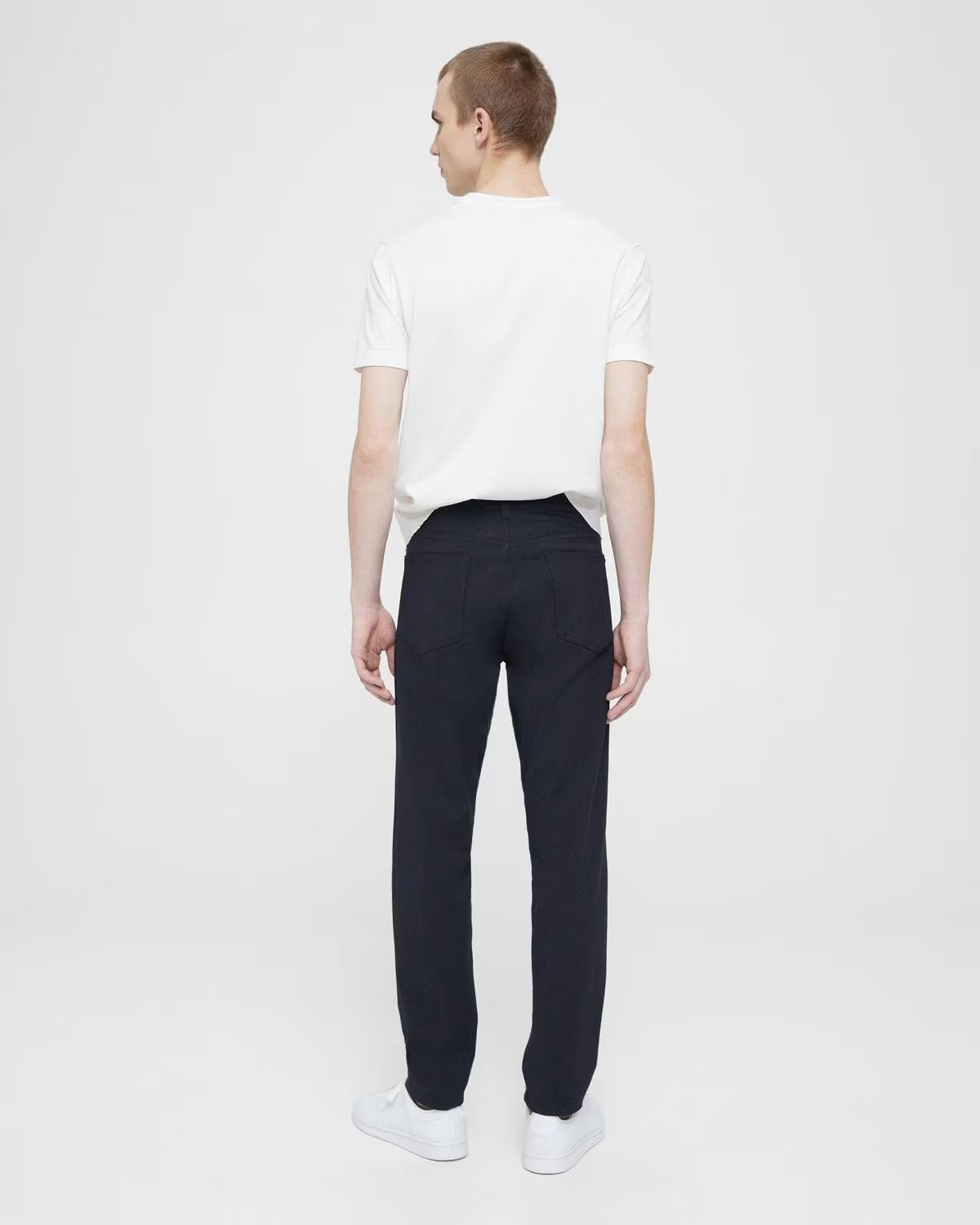 Raffi Pant in Neoteric Twill - Dark Navy