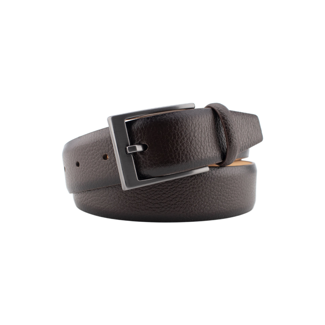 Full Grain Leather Dress Belt Espresso