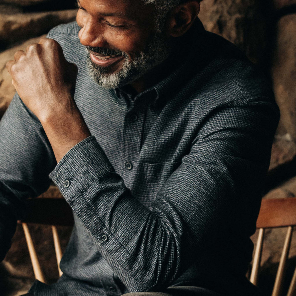 The Jack Long Sleeve Oxford Shirt - Houndstooth