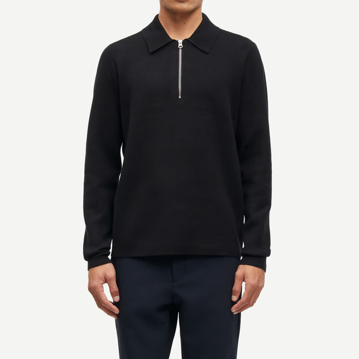 Guna Half Zip Black