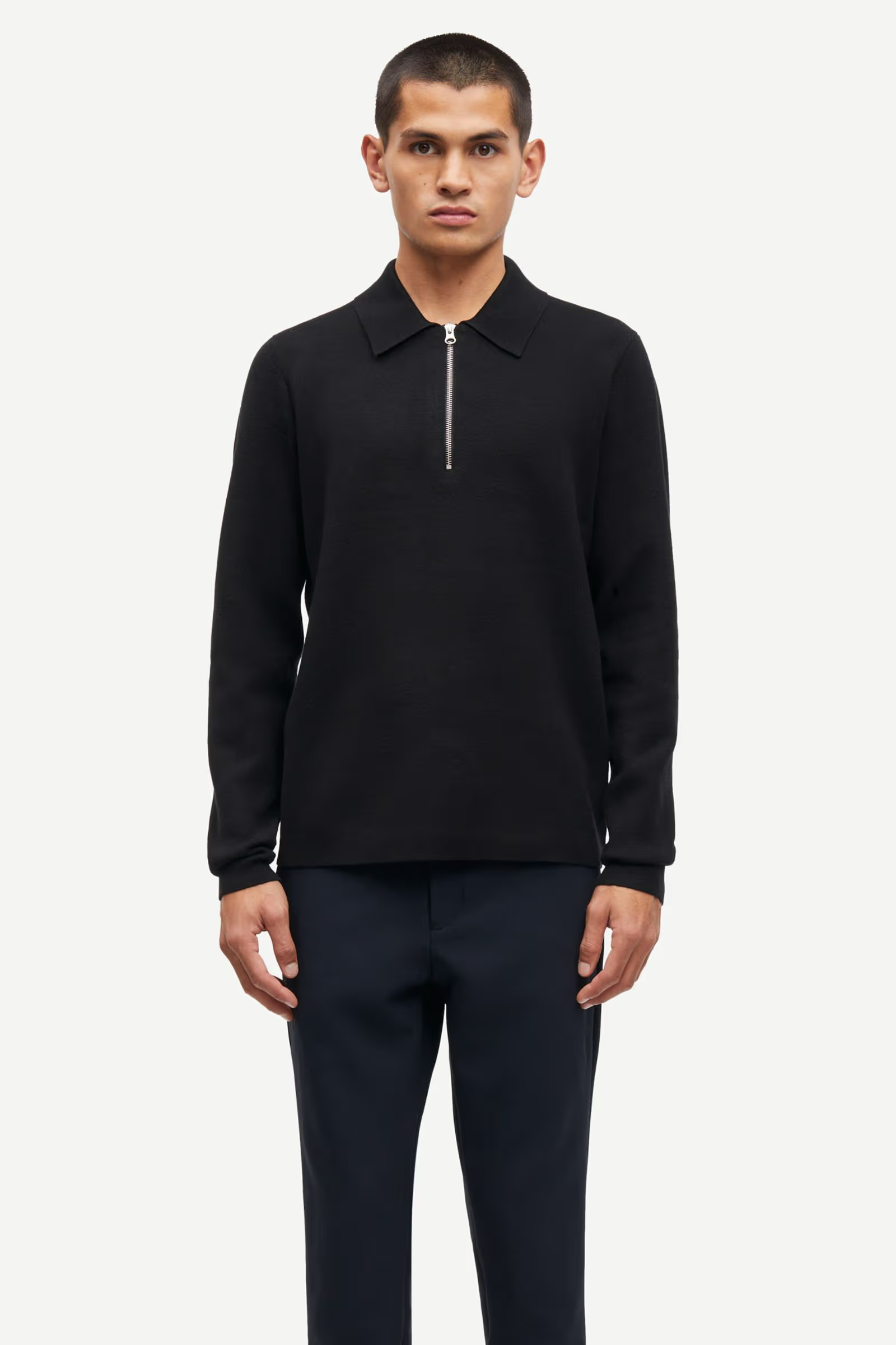 Guna Half Zip Black