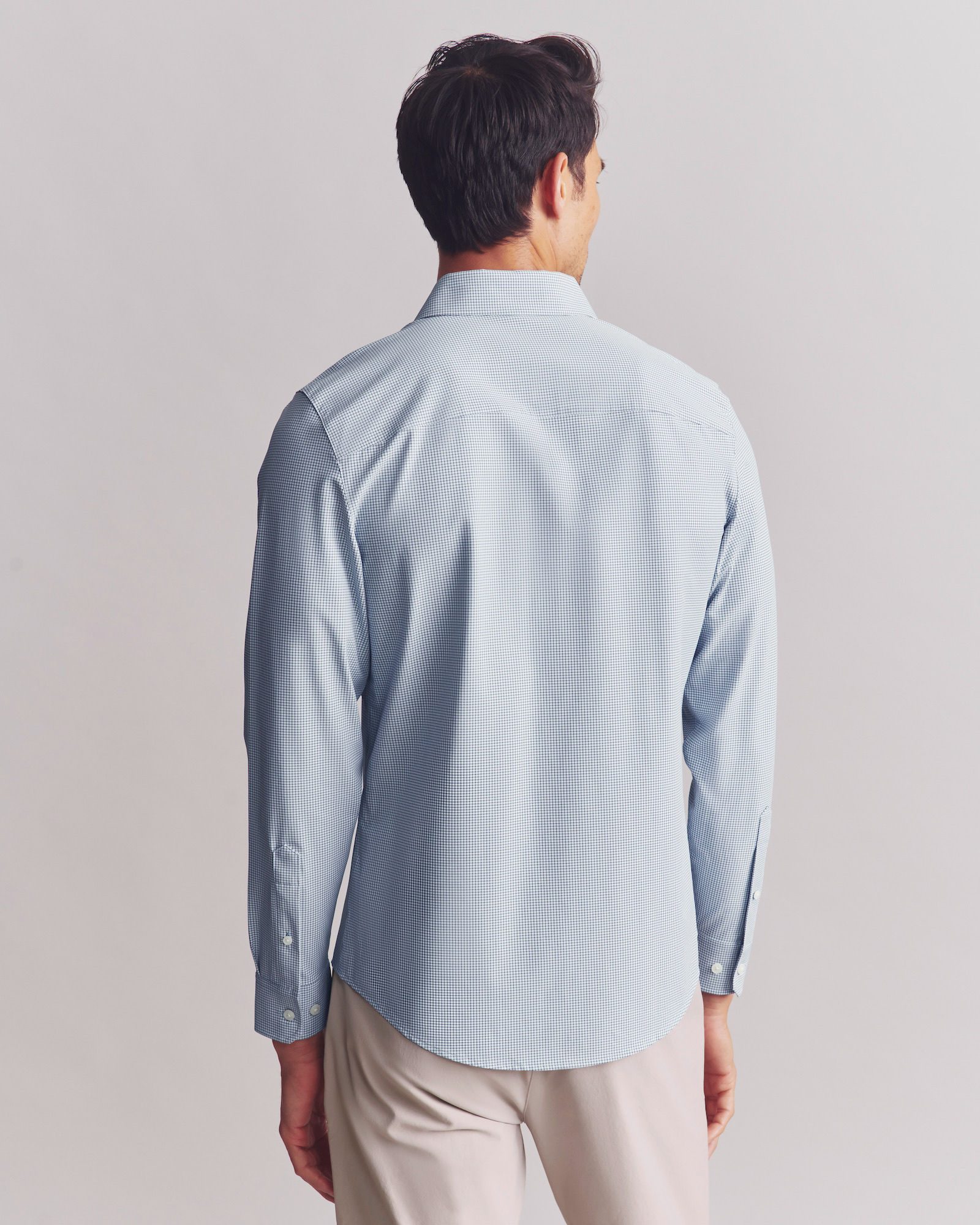 State Of Mind Slim Fit Shirt Light Blue/Navy