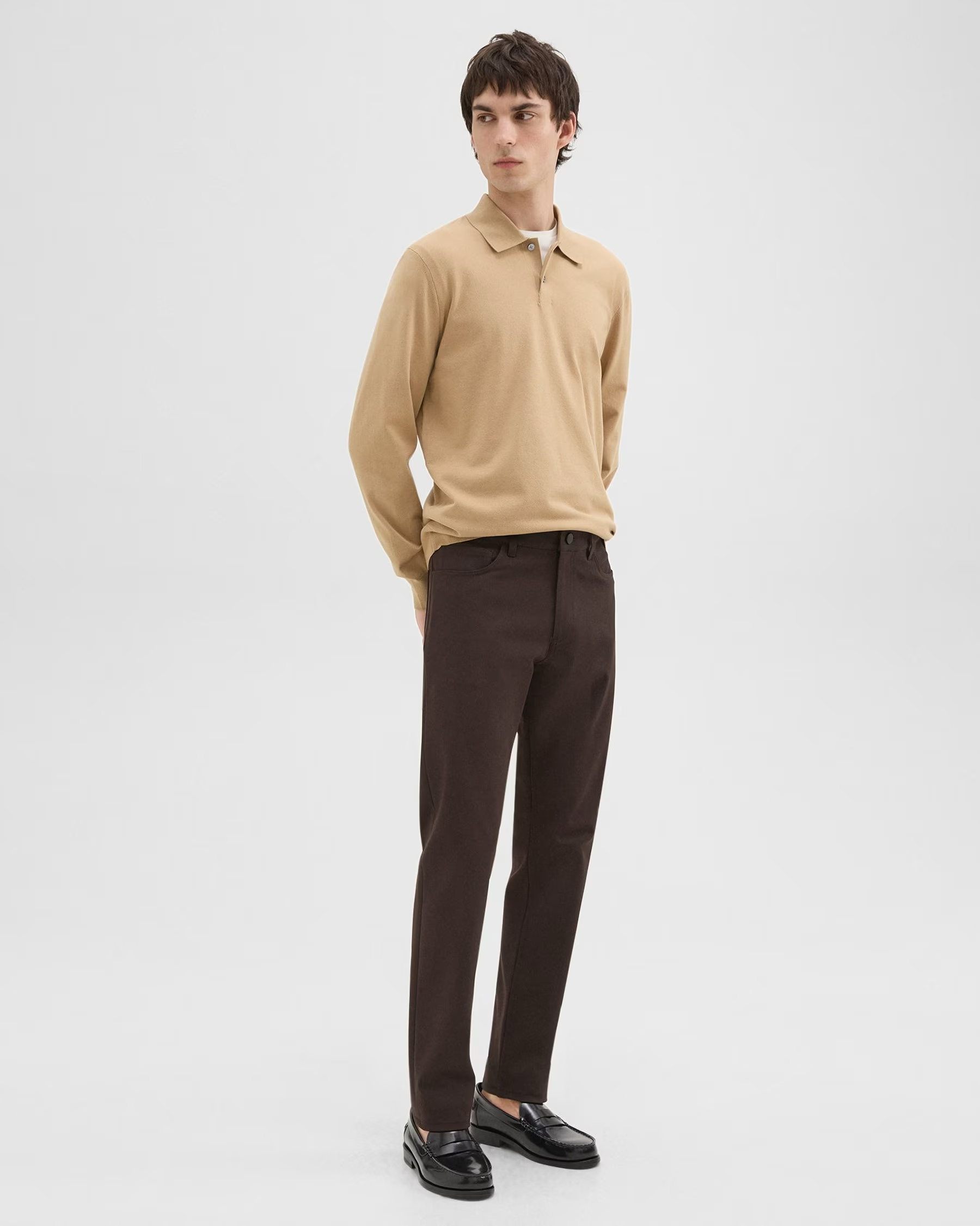 Raffi Pant in Neoteric Twill - Hickory - 40