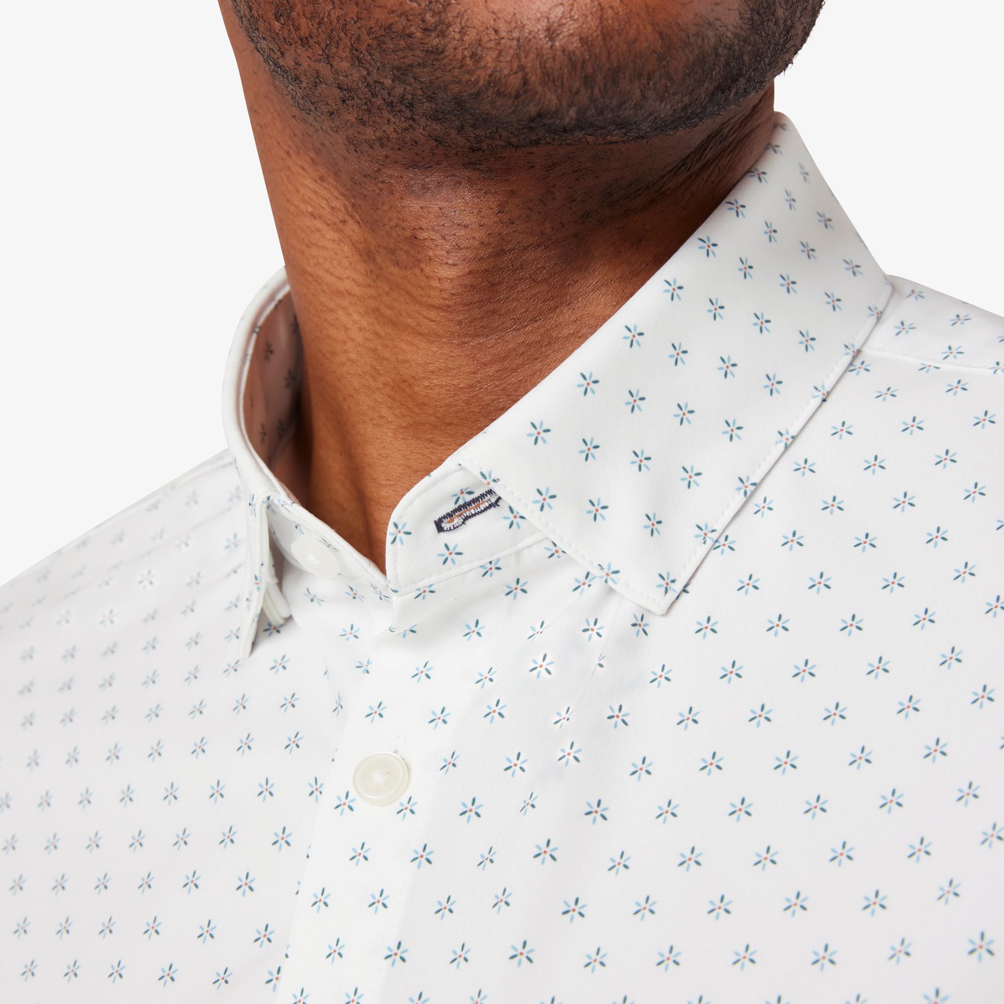 Leeward Short Sleeve Dress Shirt Balsam Star