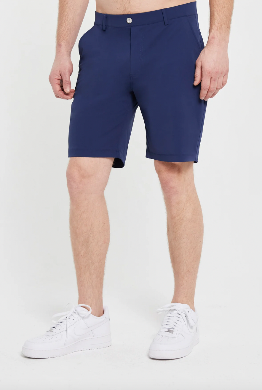 Hanover Pull-On Short 9" Navy