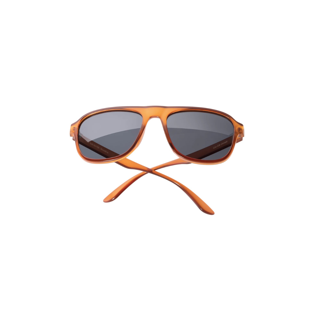 Shoreline Polarized Sunglasses - Rust Slate