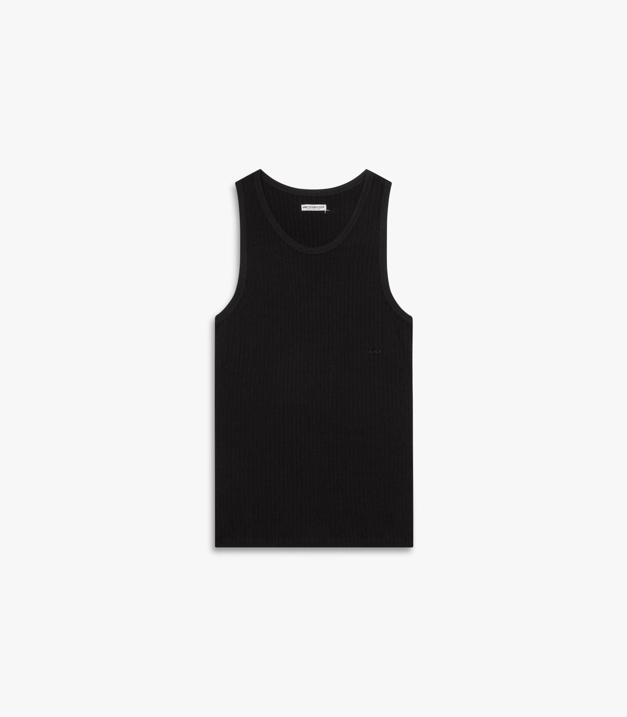 Ladder Rib Tank Black