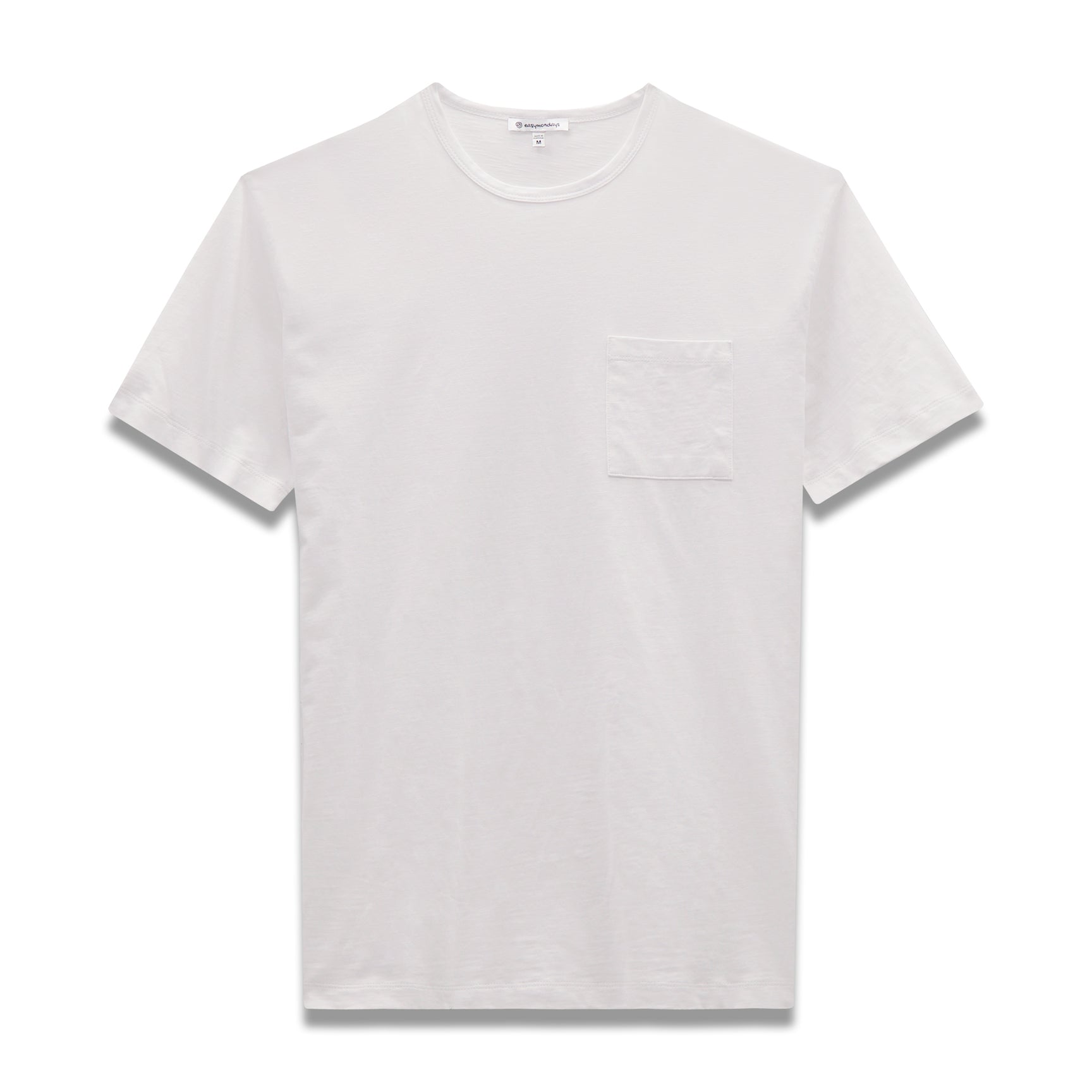 Slub Cotton T-Shirt White
