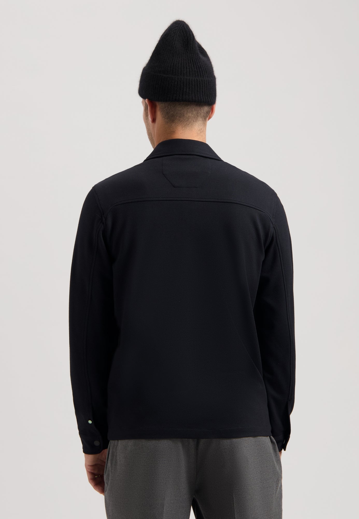 Pike Shirt Jacket in Black