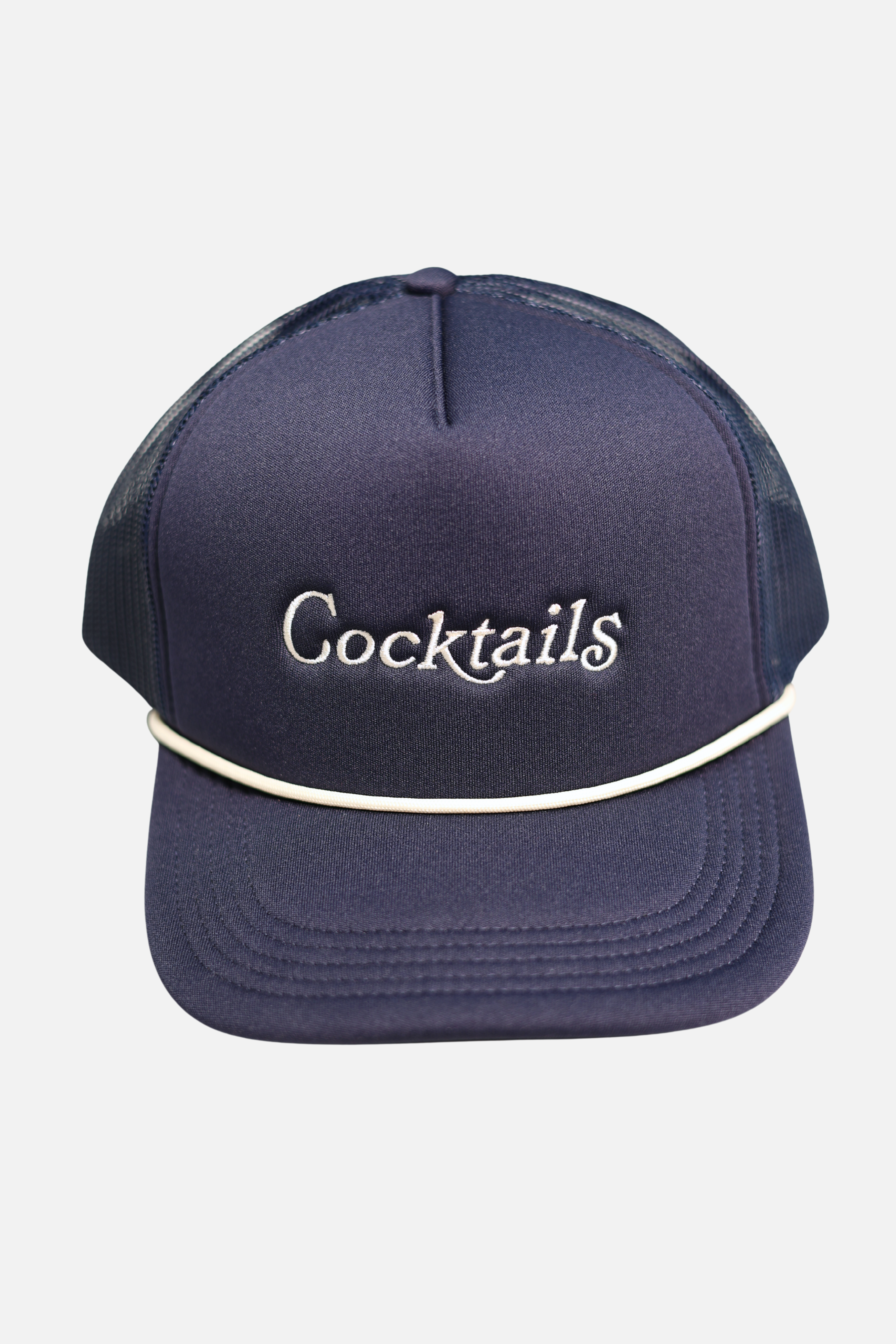 Cocktails Hat Navy