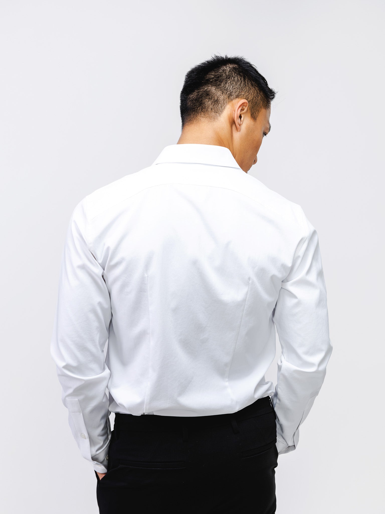 Aero Zero Dress Shirt White