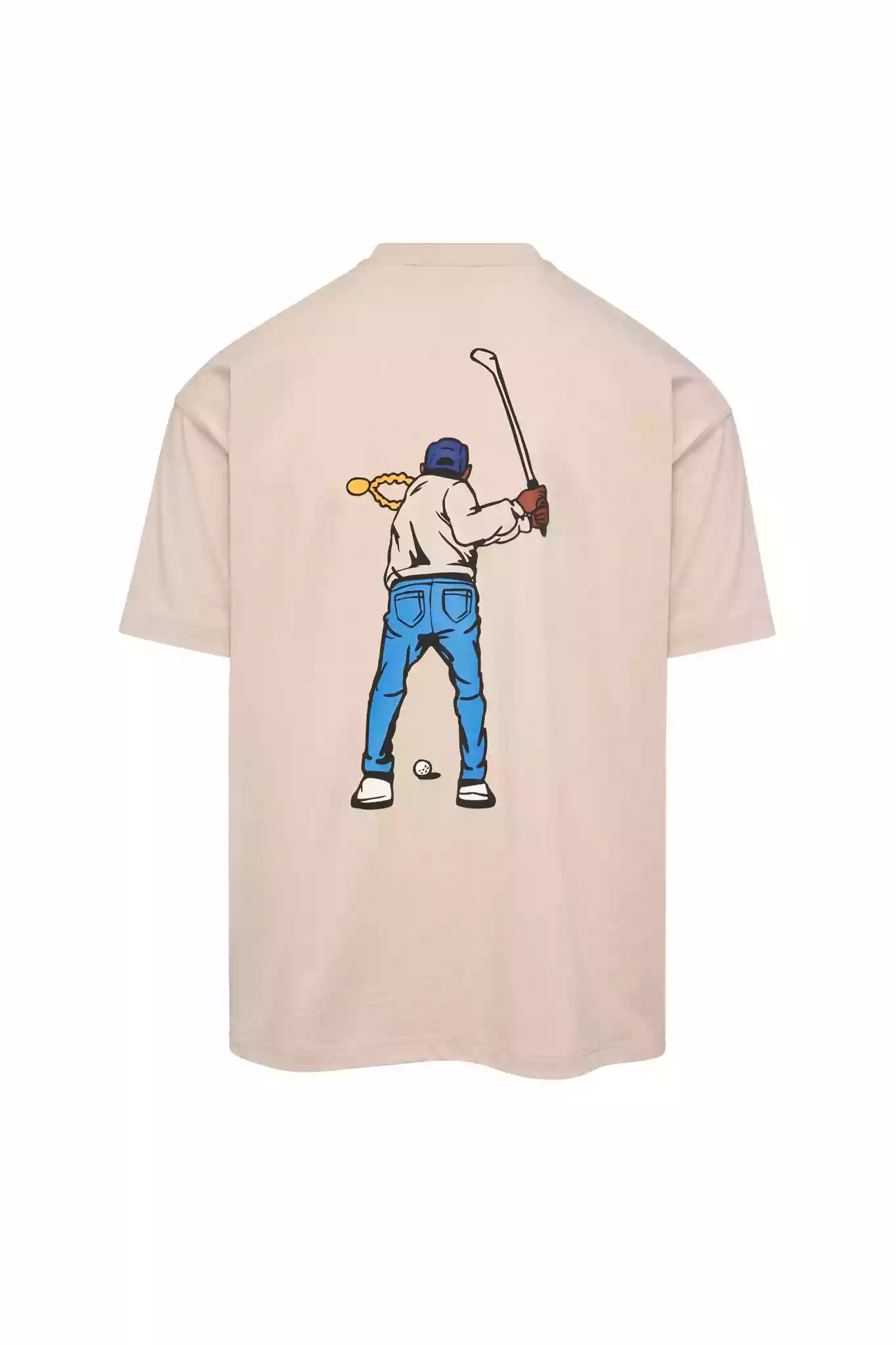 Double Sided Swingman Tee Pumice