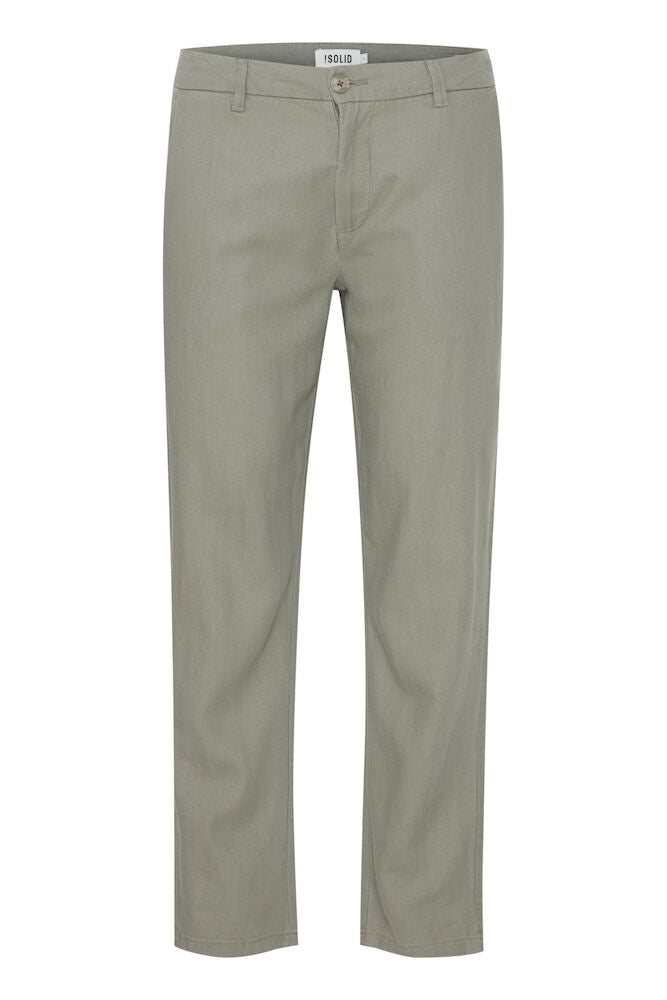 Allan Liam Linen Trouser Vetiver
