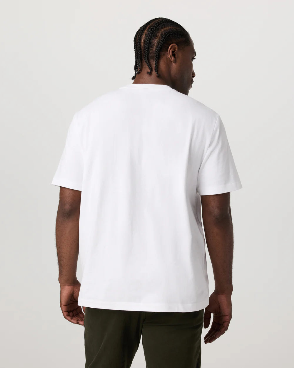 S/S Relaxed Heavyweight Tee White