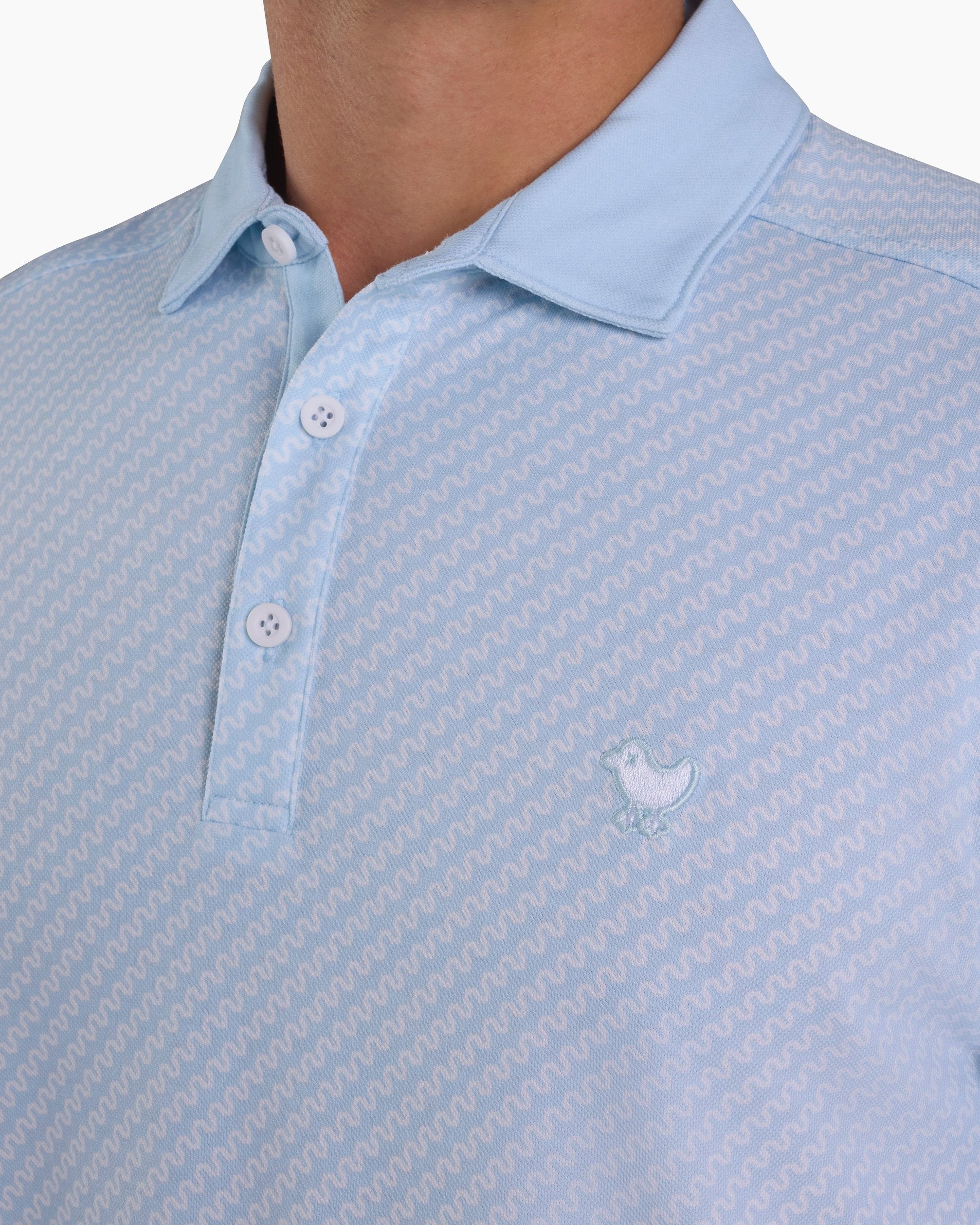 Link Up Polo Baby Blue