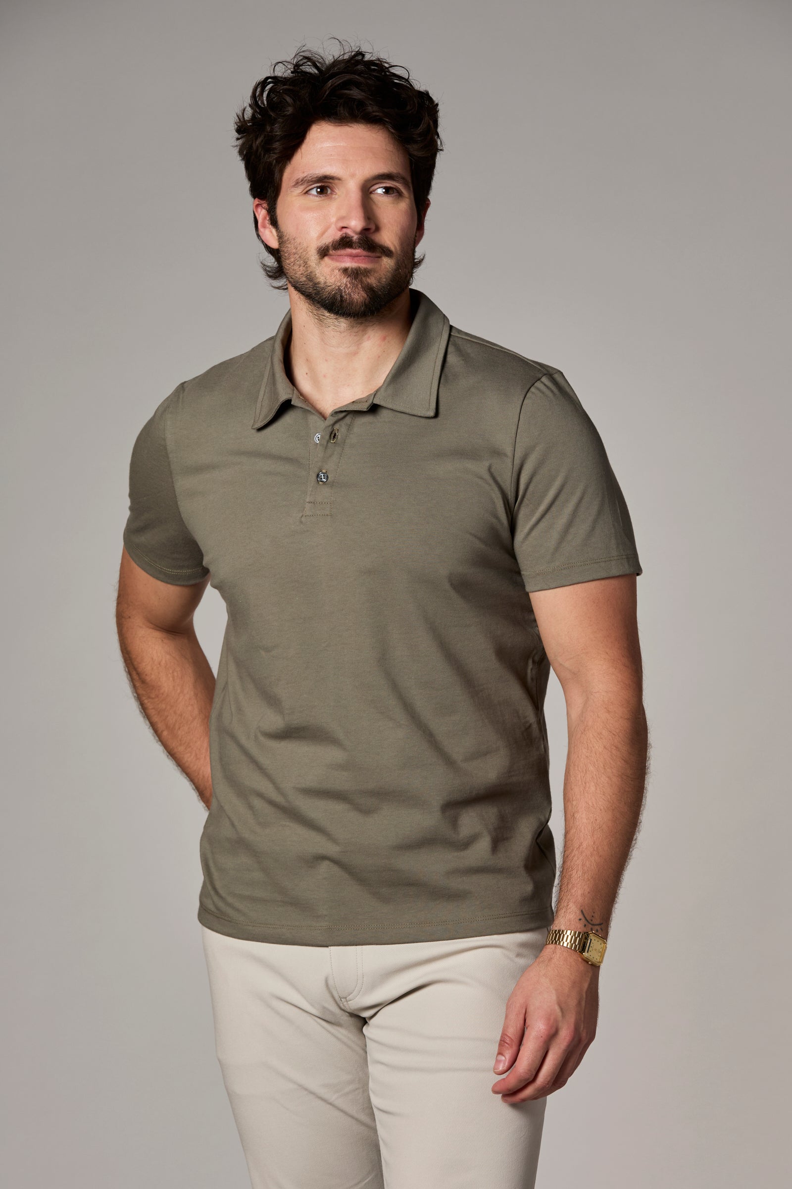 The Easton Polo Covert Green