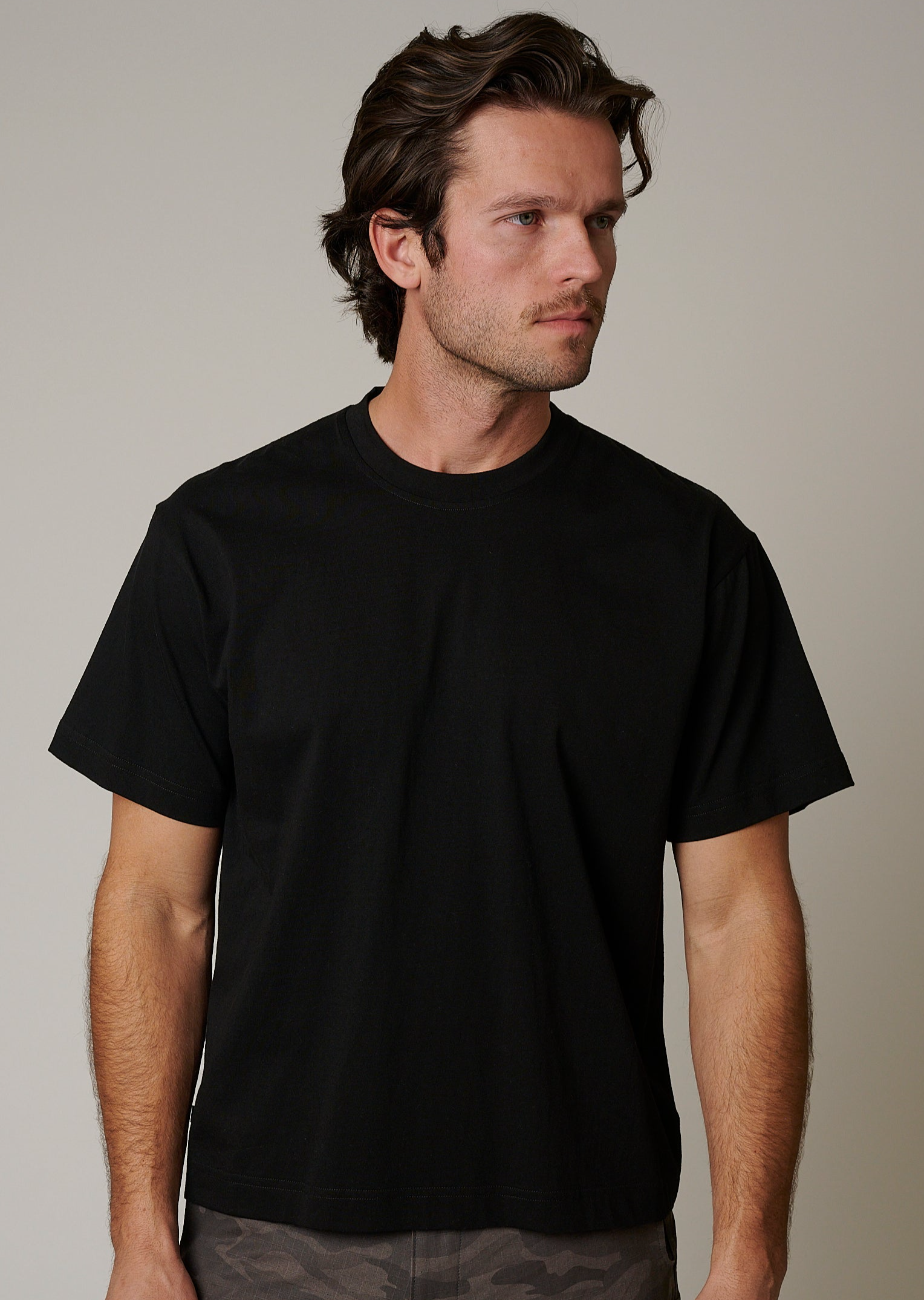 Organic Cotton Box T Matte Black