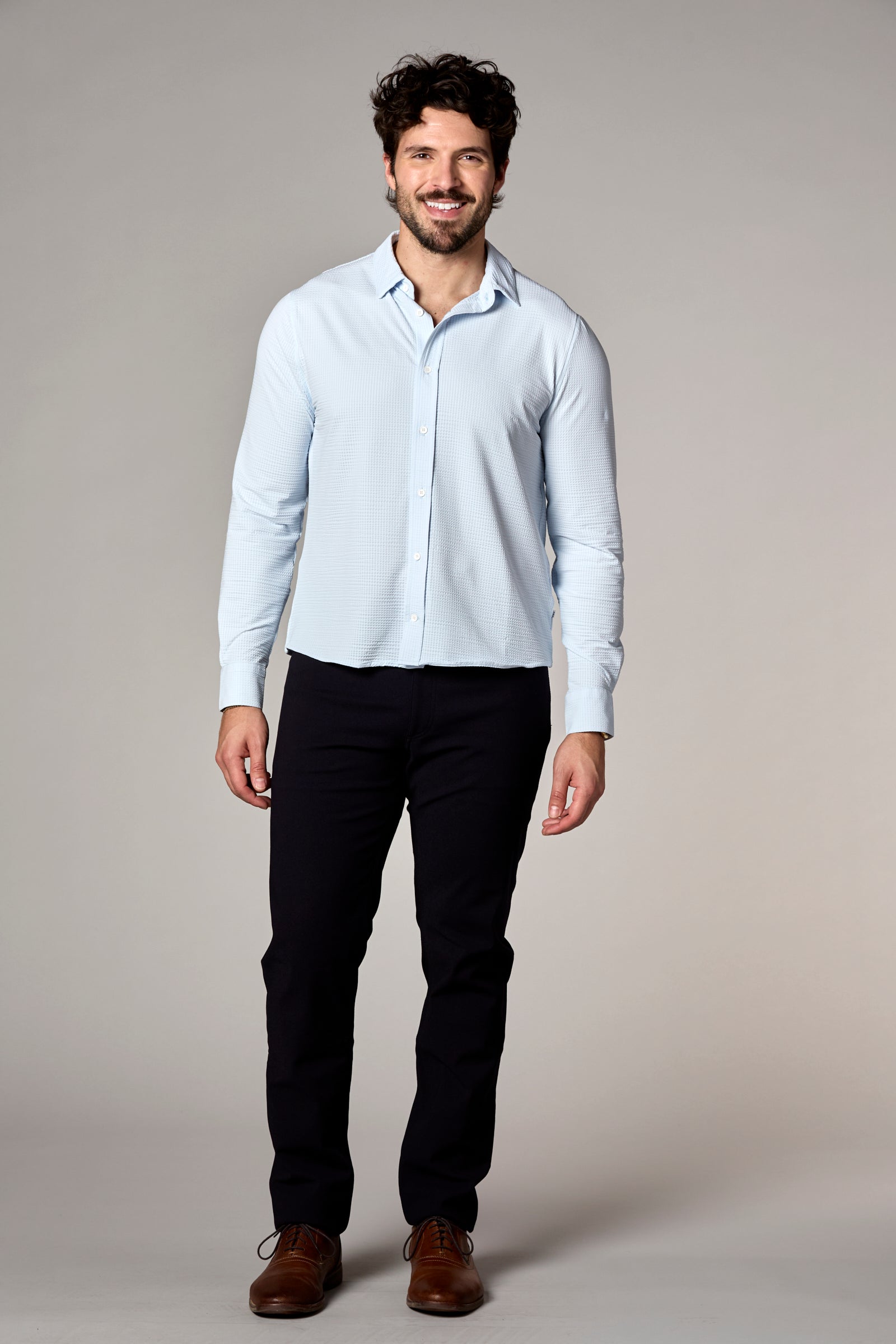 Jean Trieste Longsleeve Shirt Pale Blue
