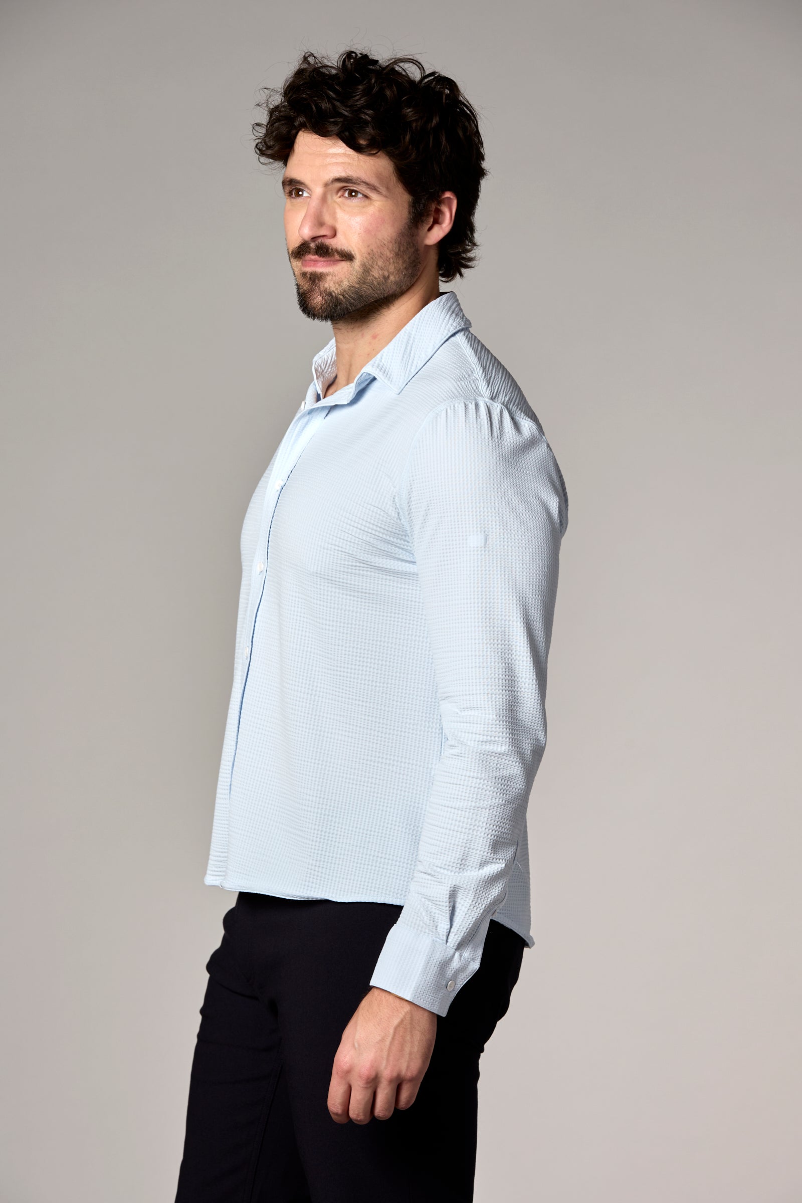 Jean Trieste Longsleeve Shirt Pale Blue