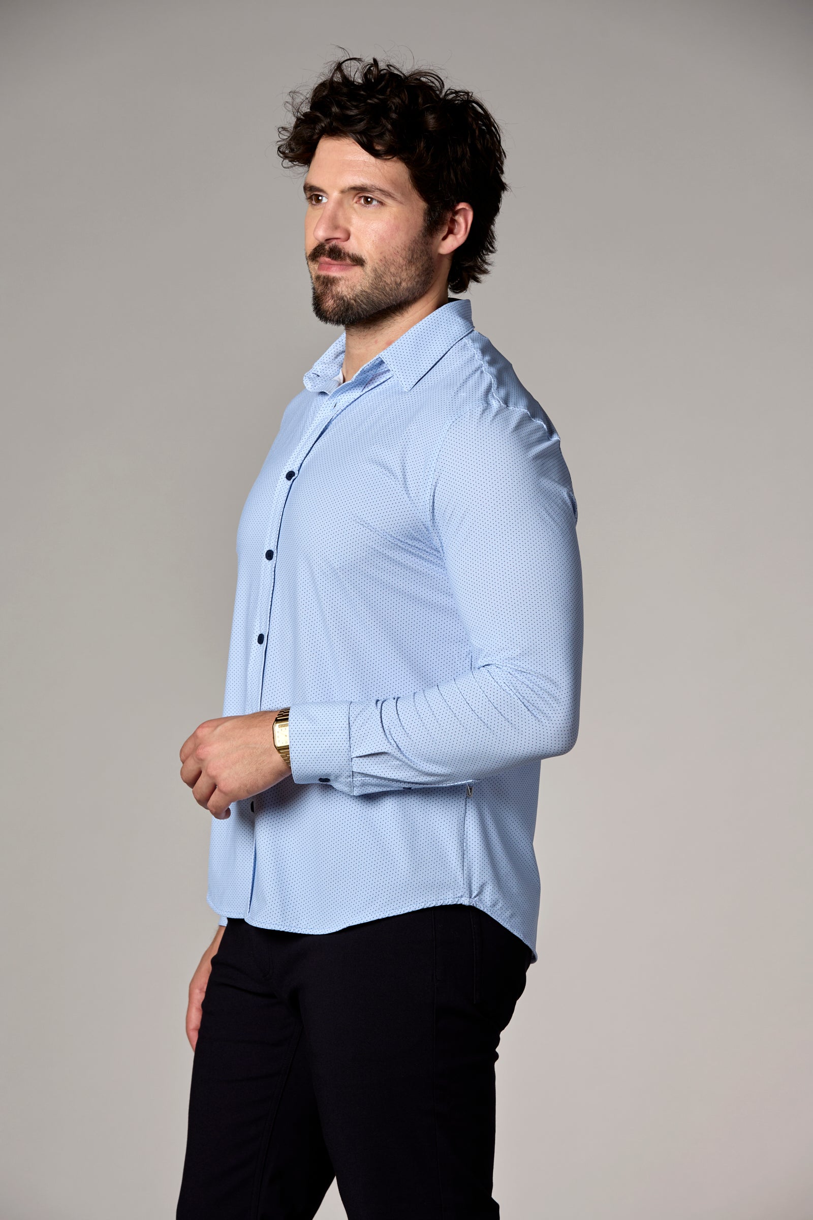 Jean Roma Longsleeve Shirt Blue