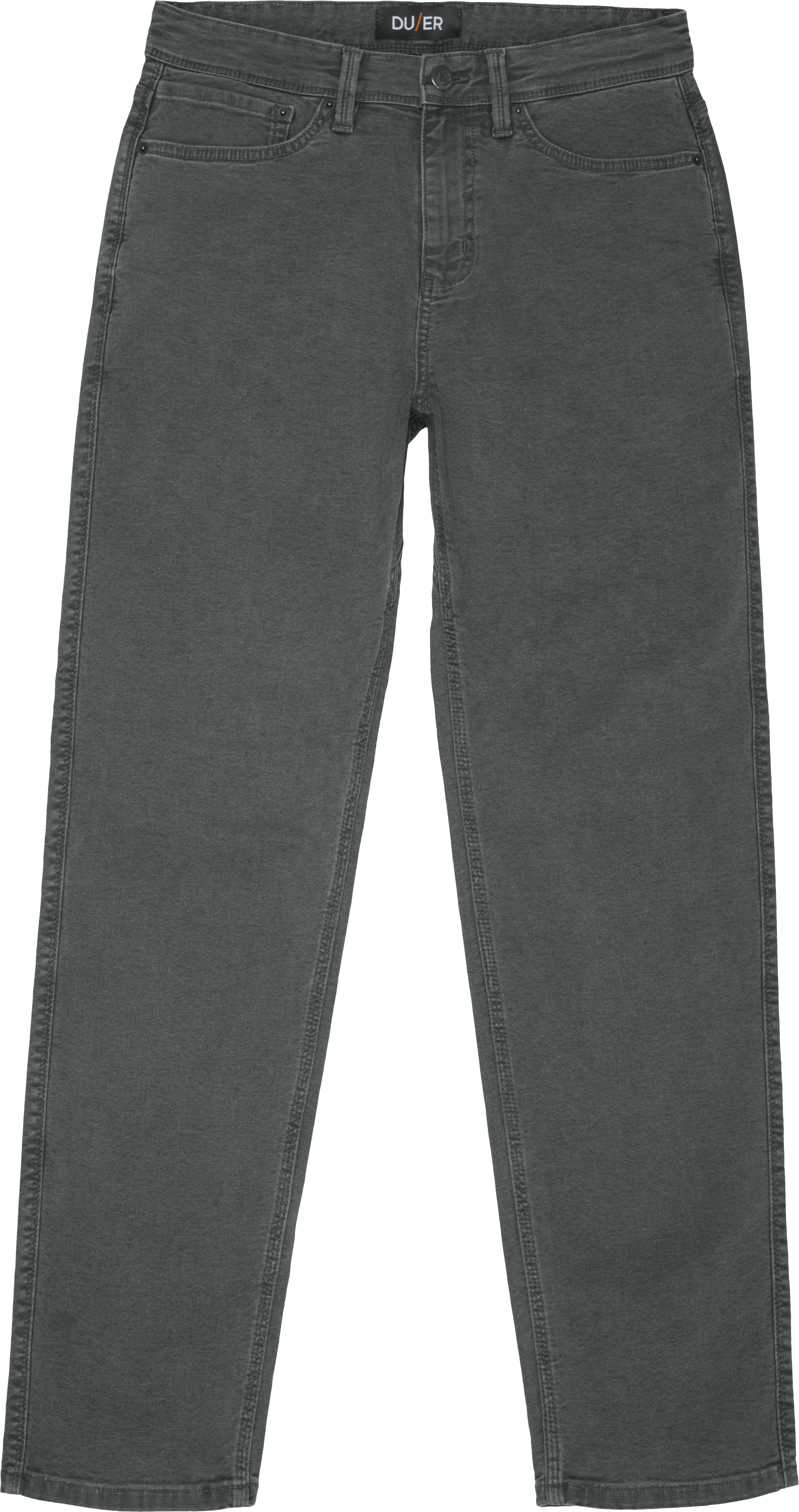 Stretch Canvas Loose Taper Pant Thyme