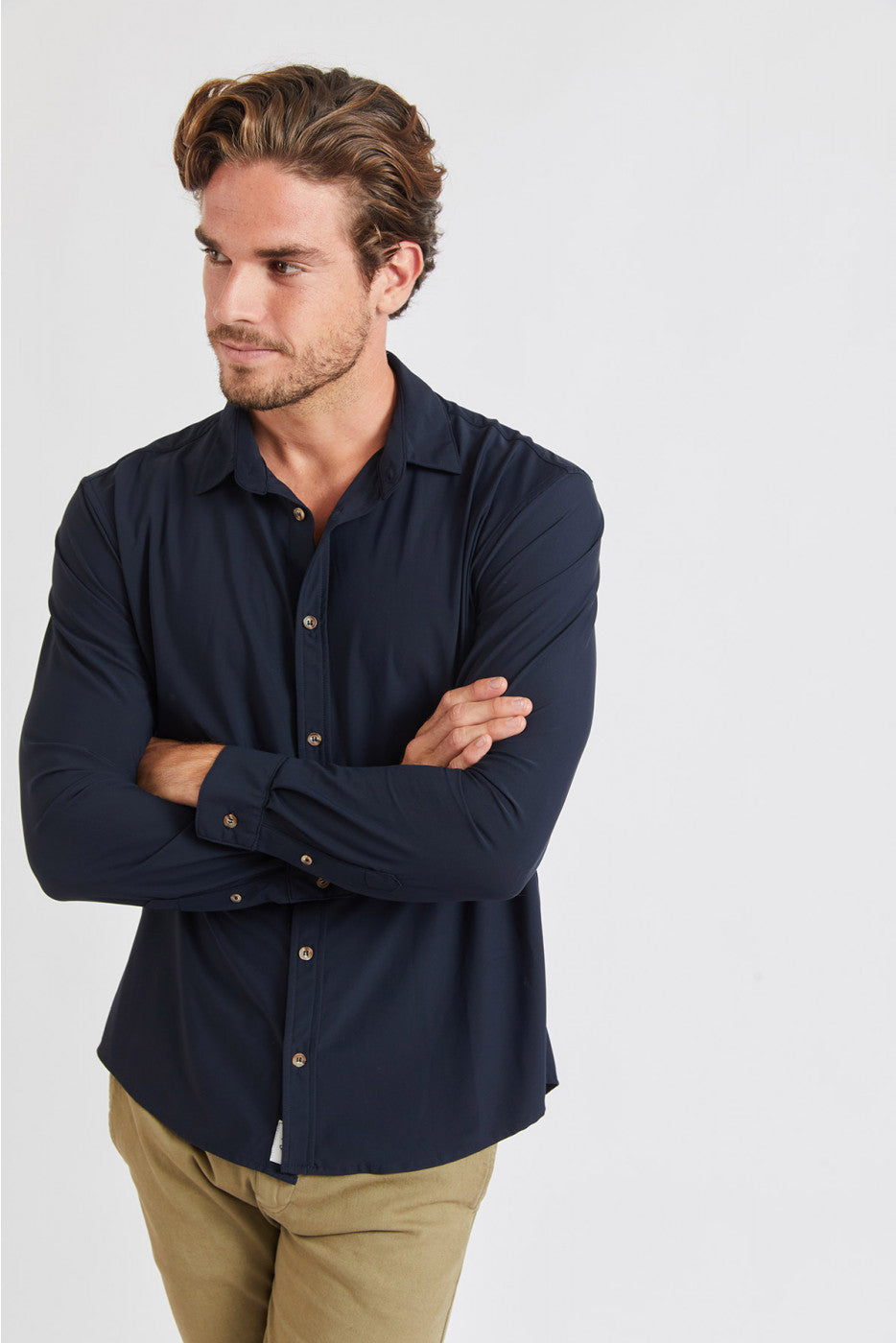 Alain Baiablue Shirt Navy