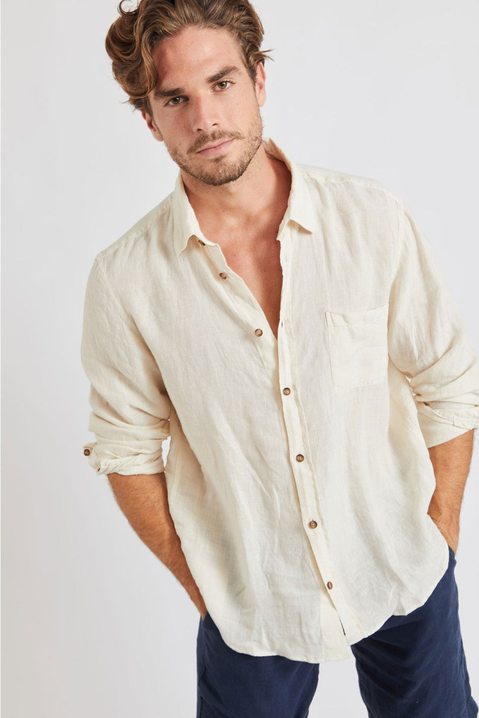 Chemiseml Linen Shirt Natural