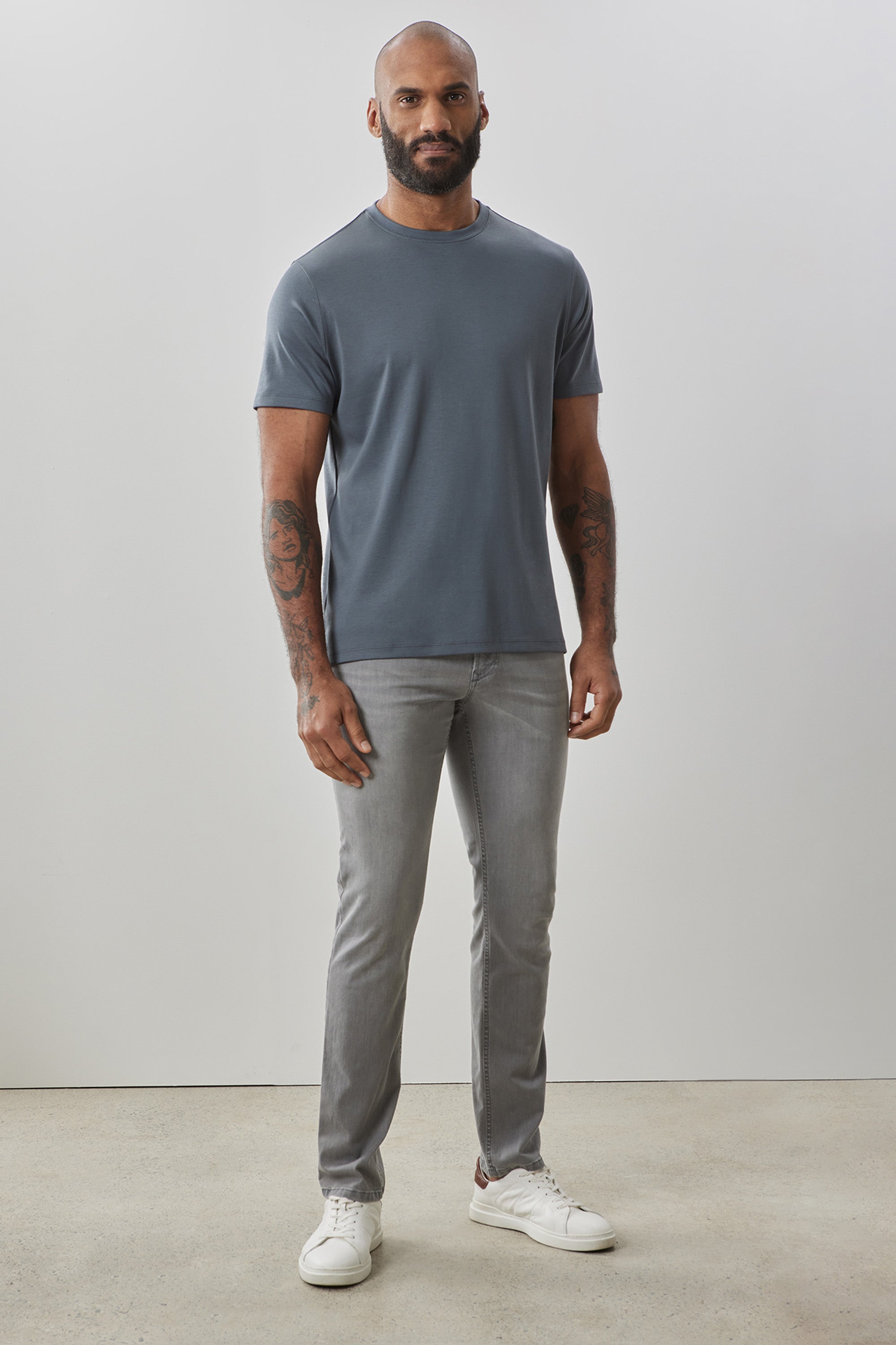 The Barakett Tee, Cool Grey