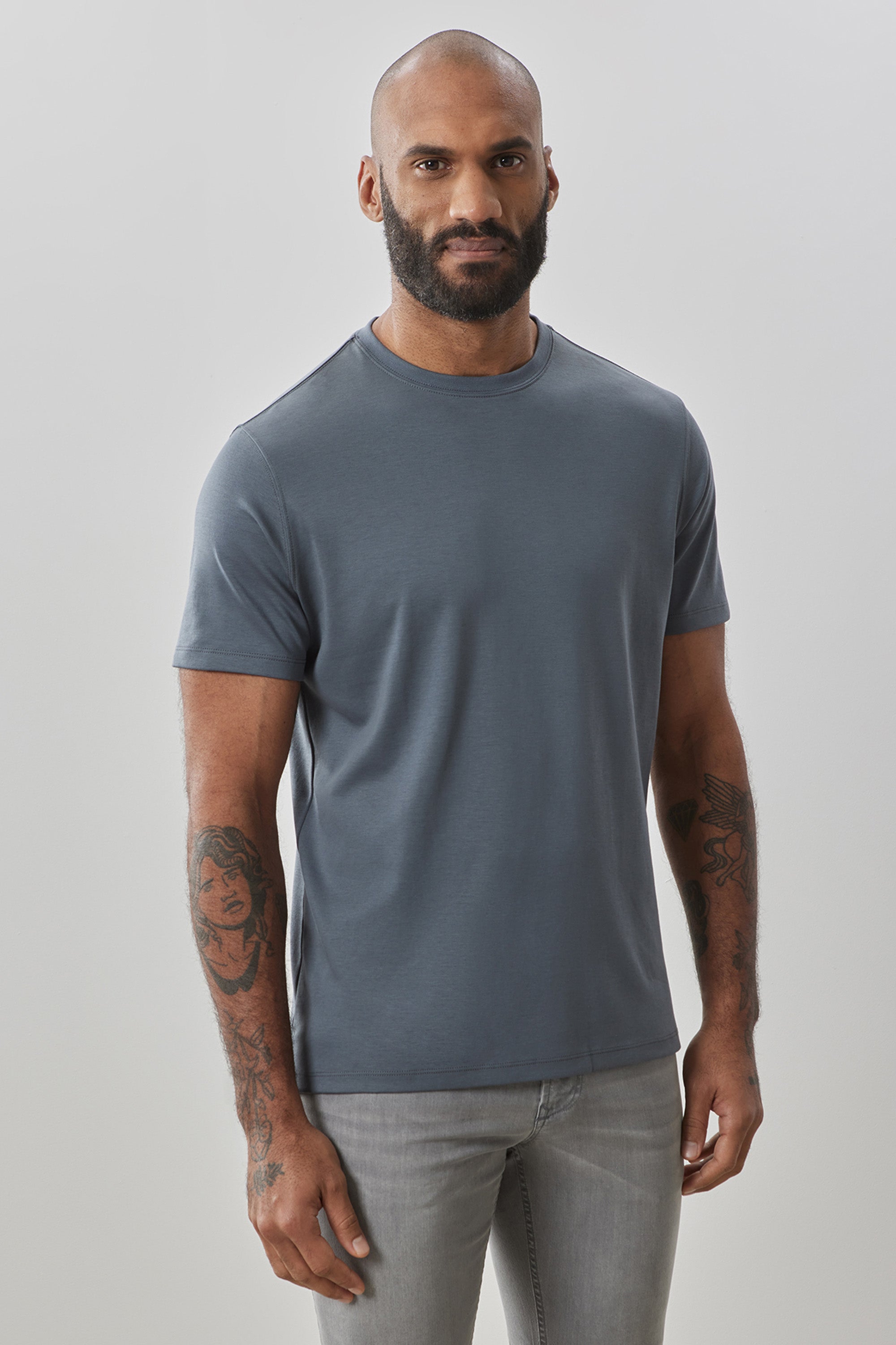 The Barakett Tee, Cool Grey