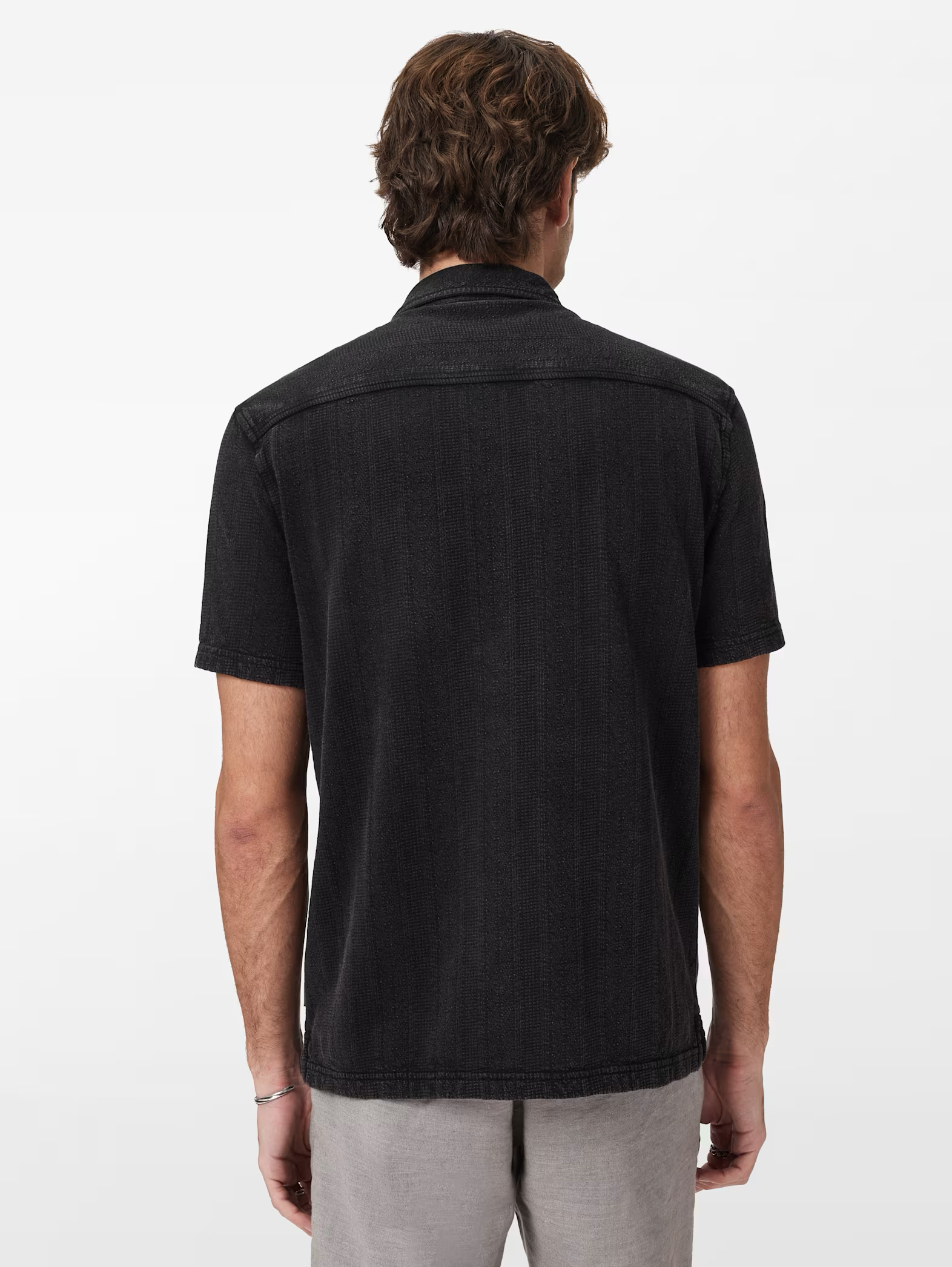 Amadora Pocket Camp Shirt Black